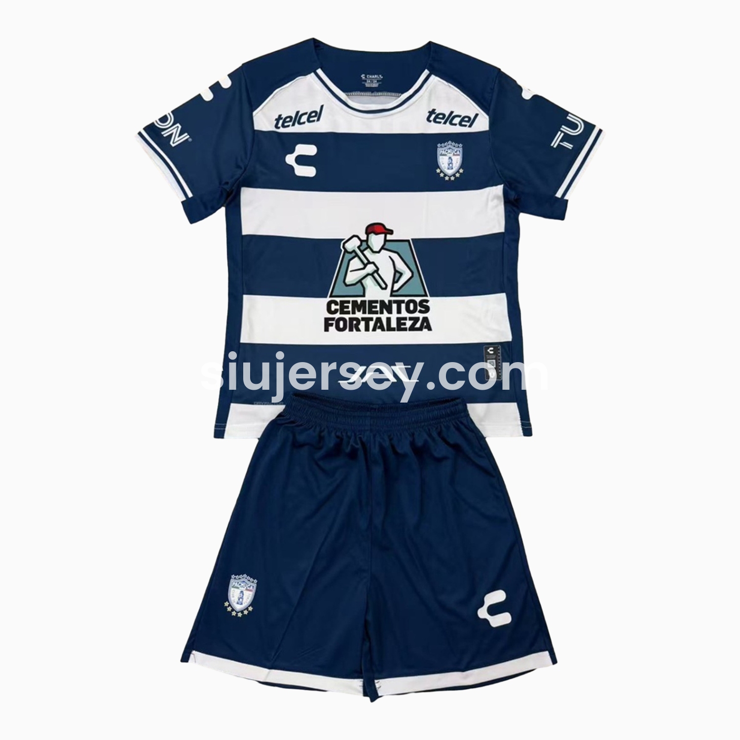 SIUjerseys-Pachuca 24-25 Home Kids Kit
