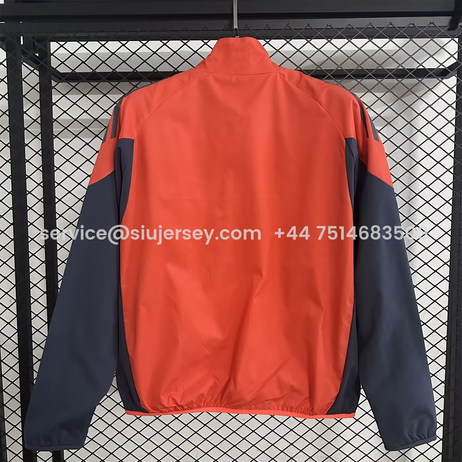 SIUjerseys-Bayern Munich 25-26 Training Windbreaker Jacket - Orange