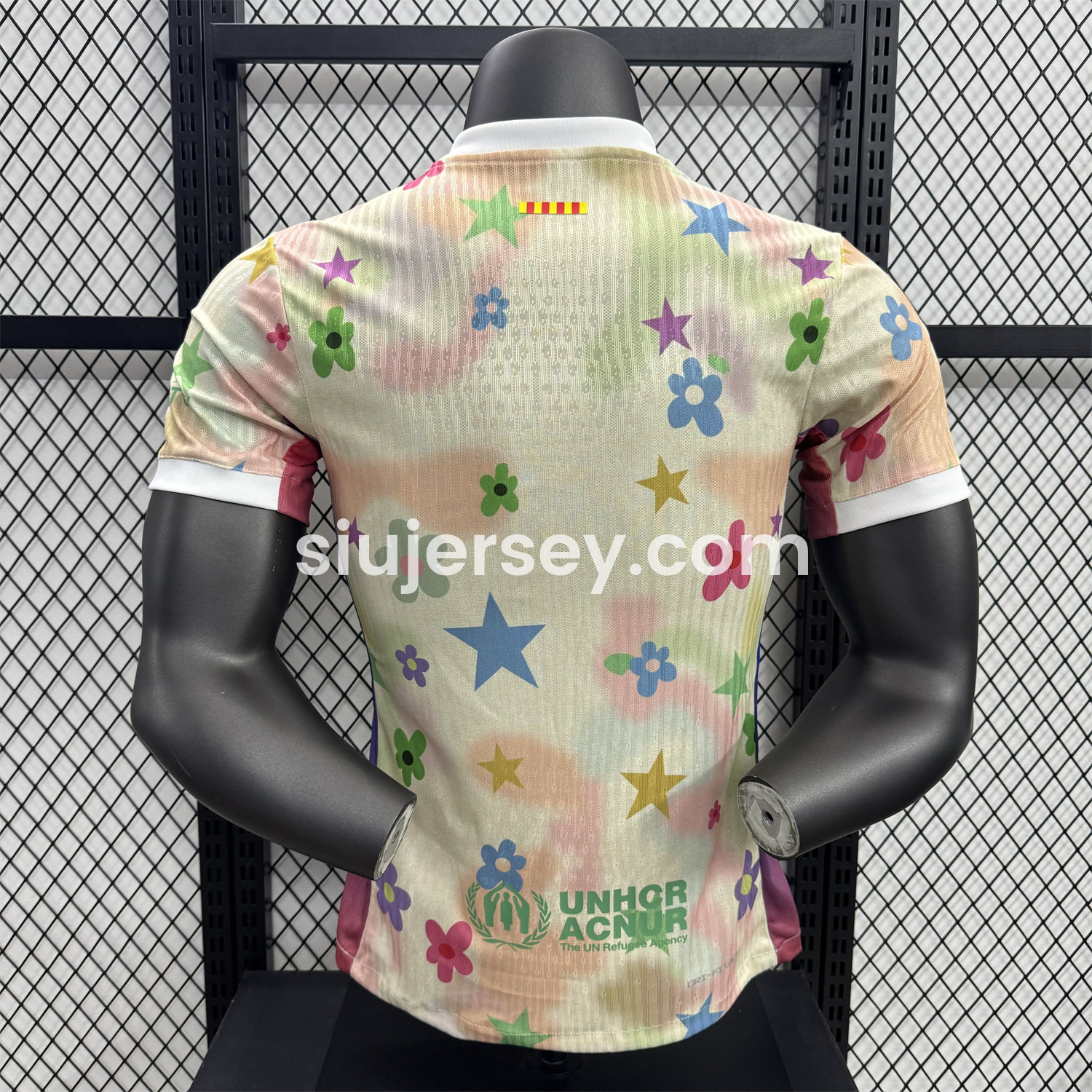 SIUjerseys-Barcelona 25-26 Golf Color Petals Special Yellow Jersey - Player Version