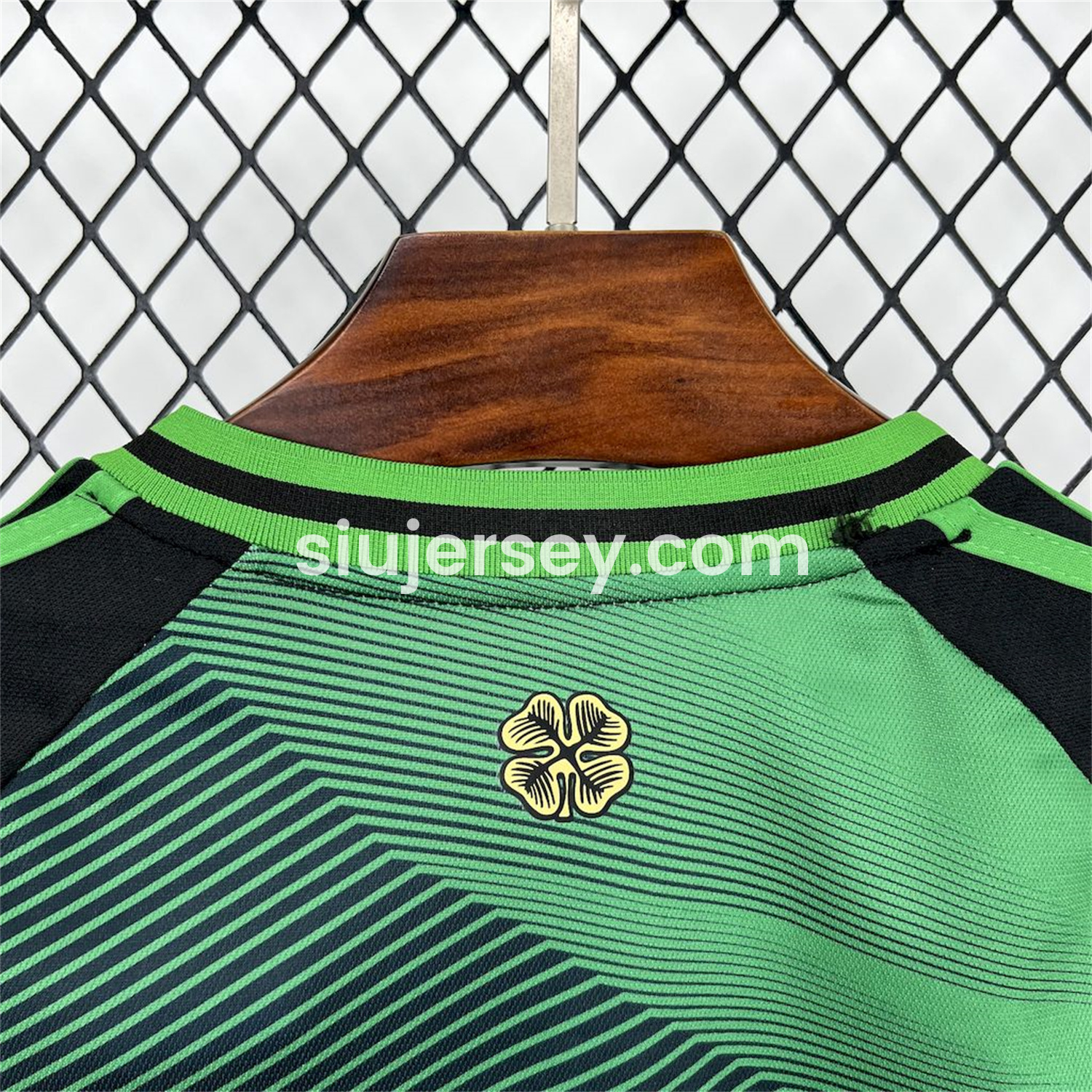 SIUjerseys-Celtic 25-26 Green Lines Special Edition Jersey - Fans Version