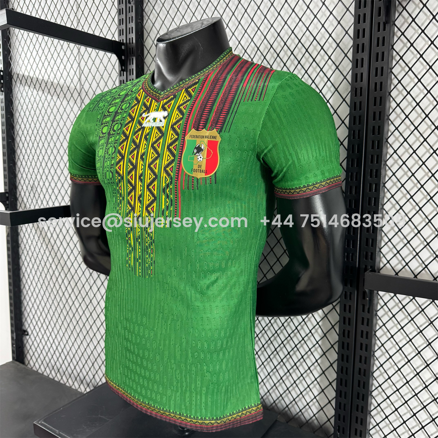 SIUjerseys-Mali 2025 Away Green Jersey - Player Version