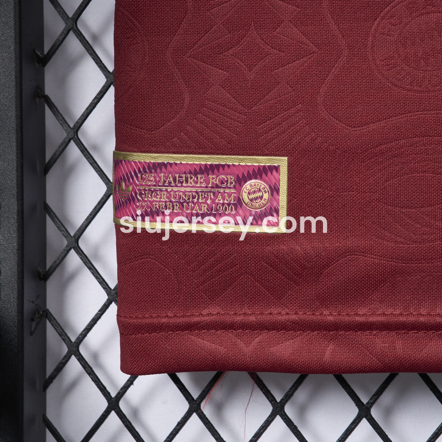 SIUjerseys-Bayern Munich 2025 Red 125th Anniversary Jersey - Fans Version