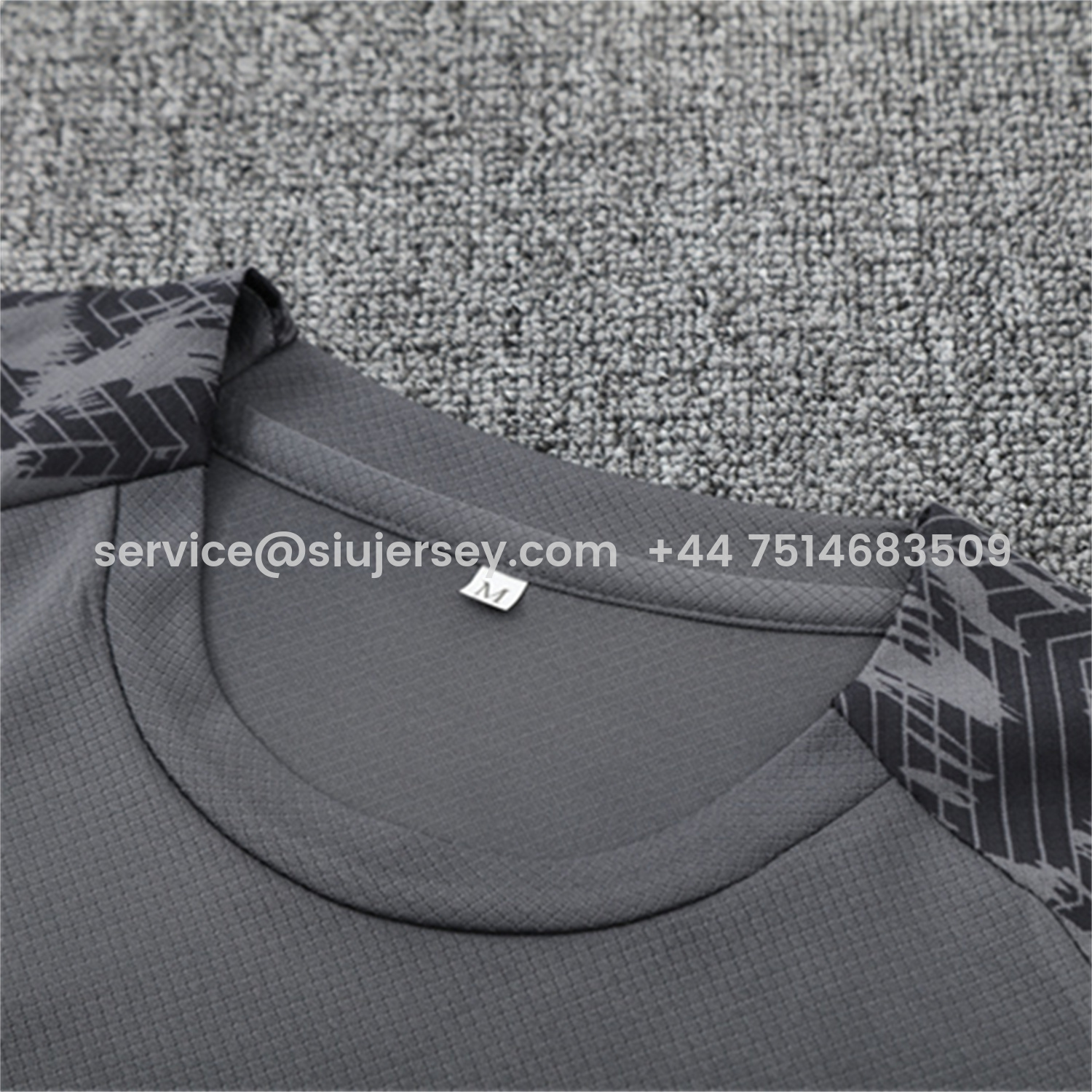 SIUjerseys-Feyenoord 25-26 Kids Short-Sleeve Training Set - Dark Gray Top & Dark Gray Shorts