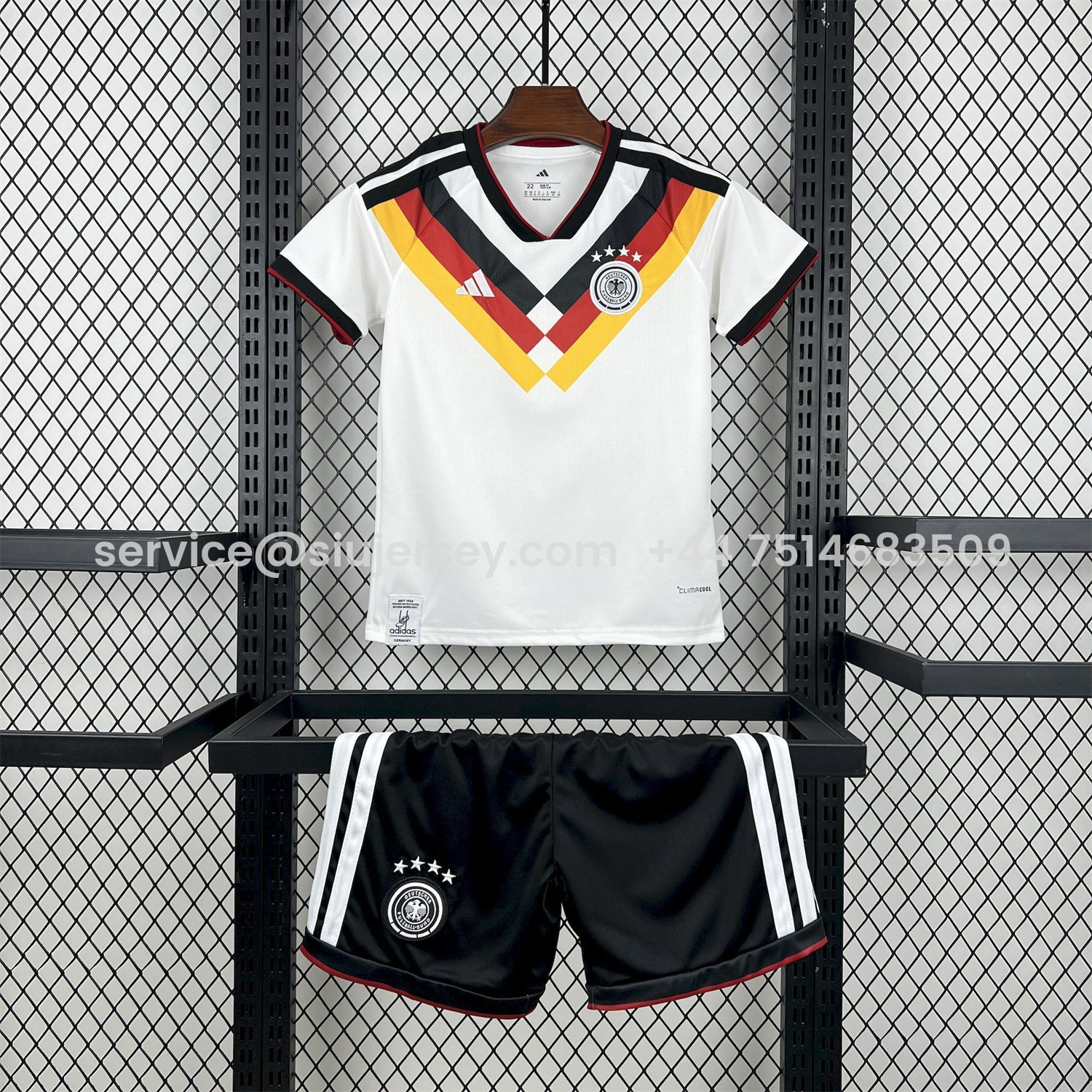 SIUjerseys-Germany 2026 Home Kids Kit - Fans Version