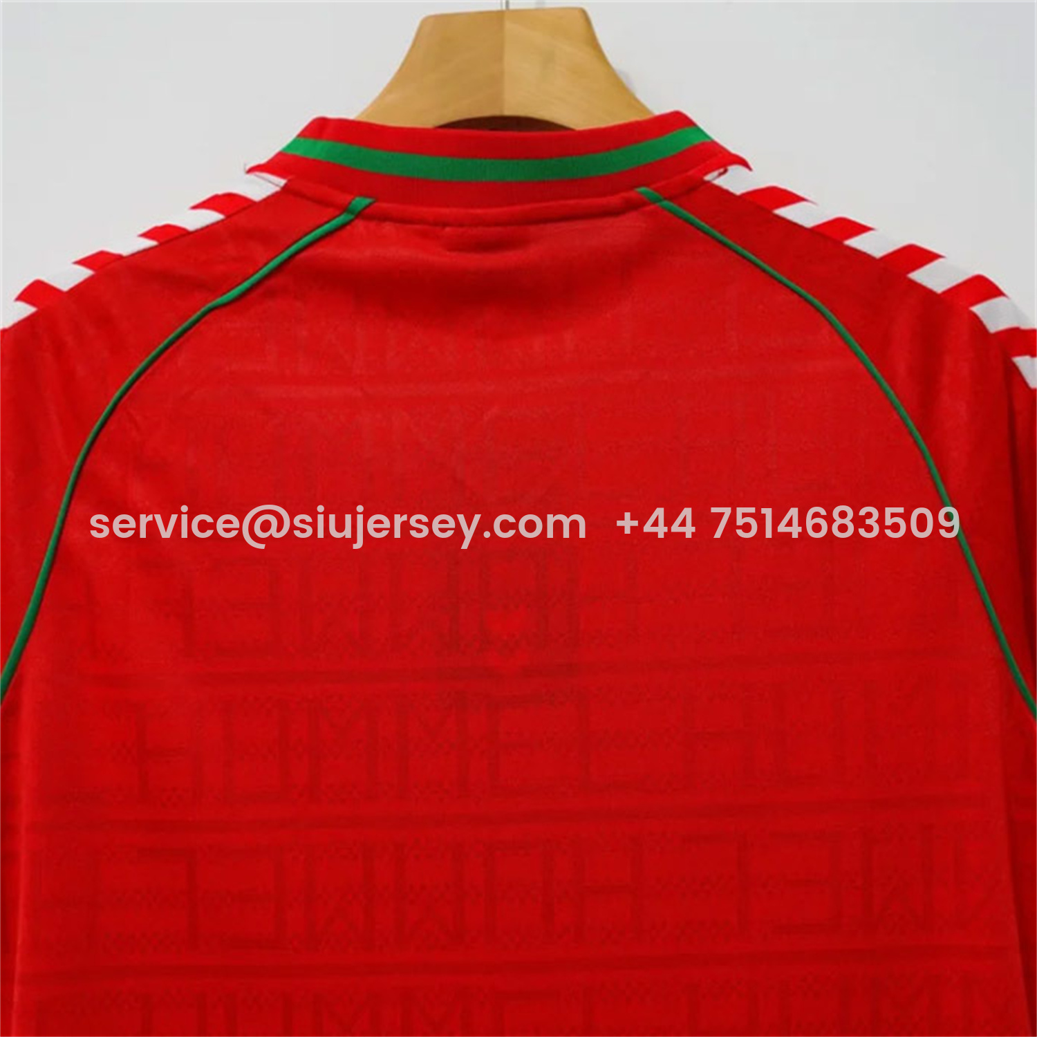 SIUjerseys-Retro Wimbledon 1988-89 Away Red Jersey