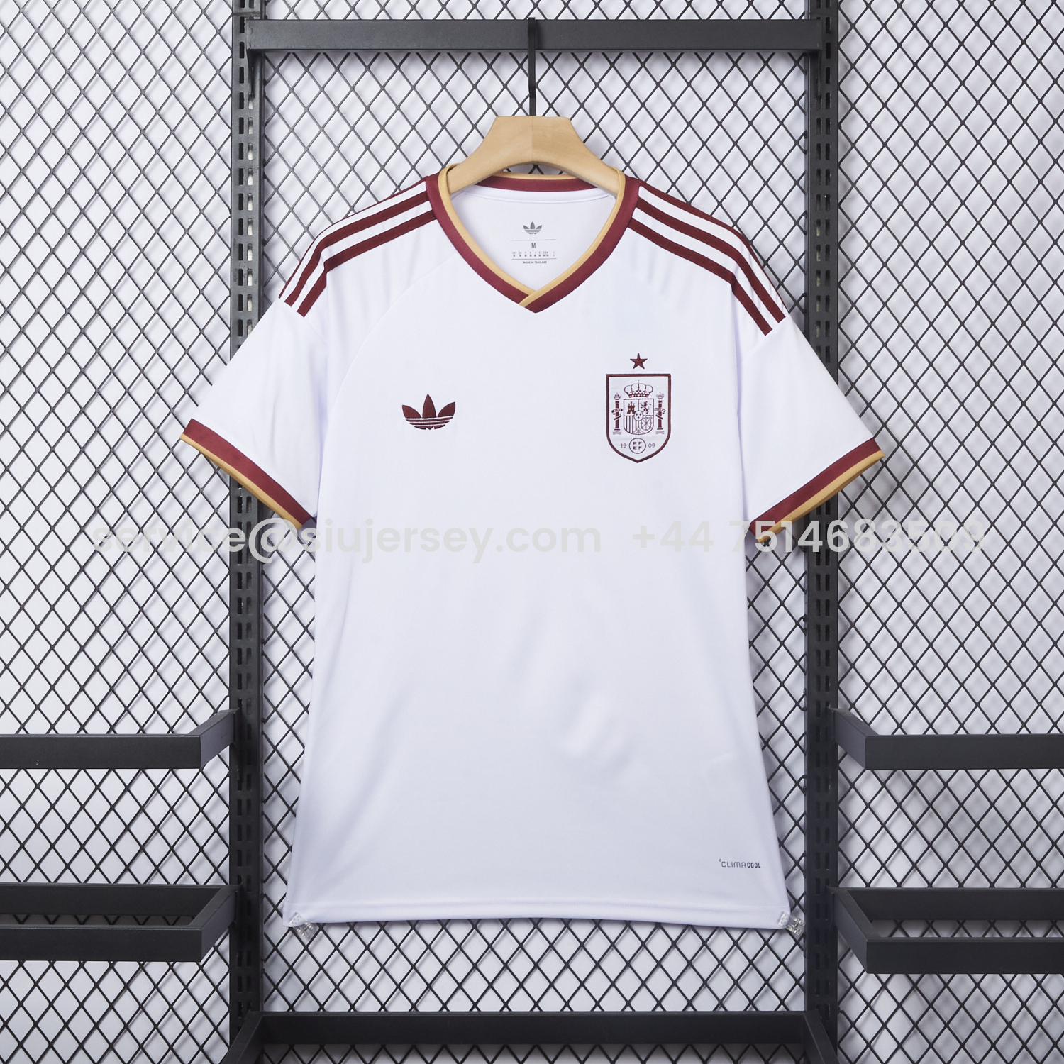 SIUjerseys-Spain 2026 Away White Jersey - Fans Version