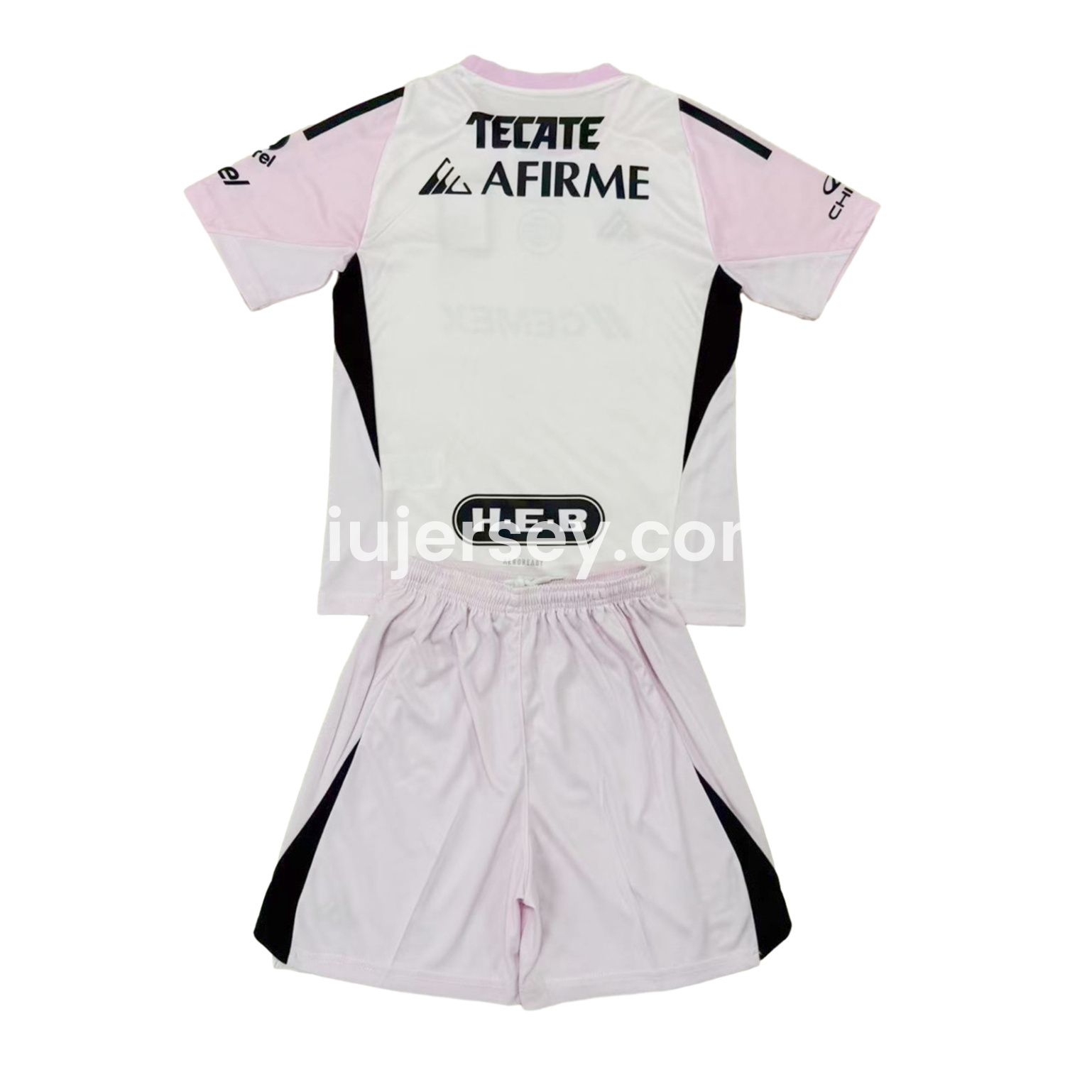 SIUjerseys-Tigres UANL 25-26 Light Pink Goalkeeper Men's Adult Jersey Set - Fans Version