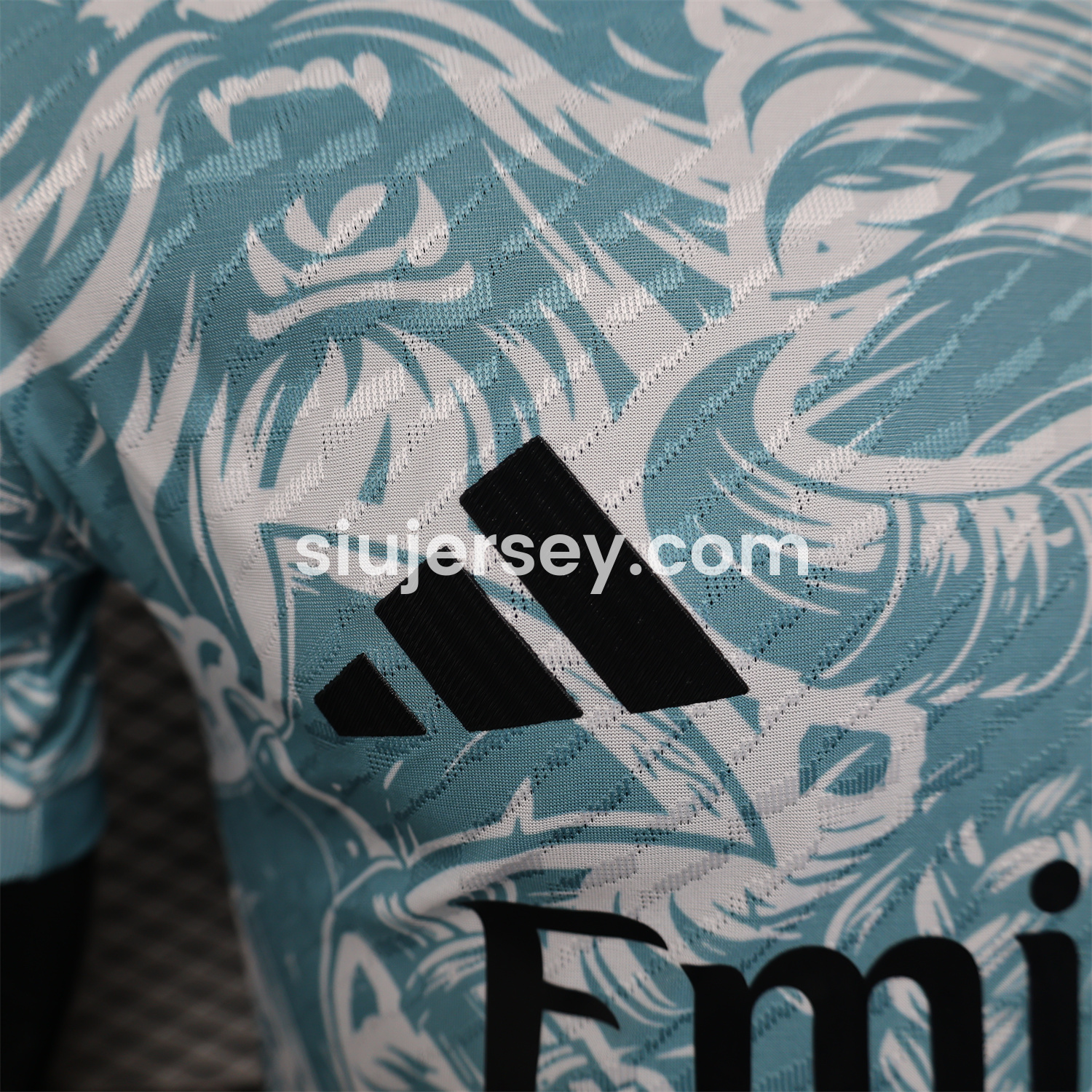 SIUjerseys-Real Madrid 25-26 Blue Viking Roar Special Edition Jersey - Player Version