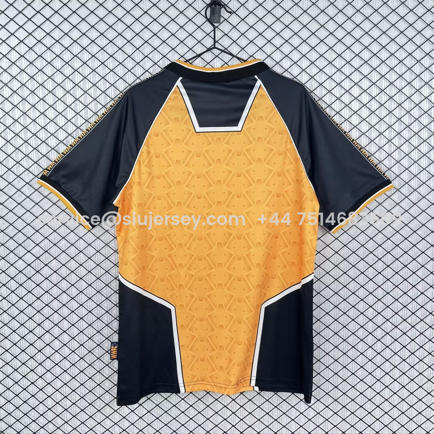 SIUjerseys-Retro Wolverhampton Wanderers Wolves 1996-98 Home Jersey