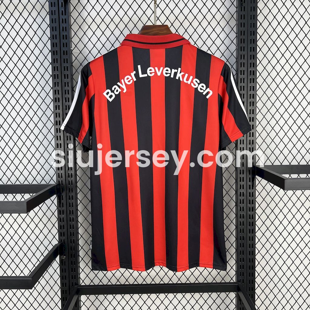 SIUjerseys-Retro Bayer 04 Leverkusen 2000-01 Home Jersey