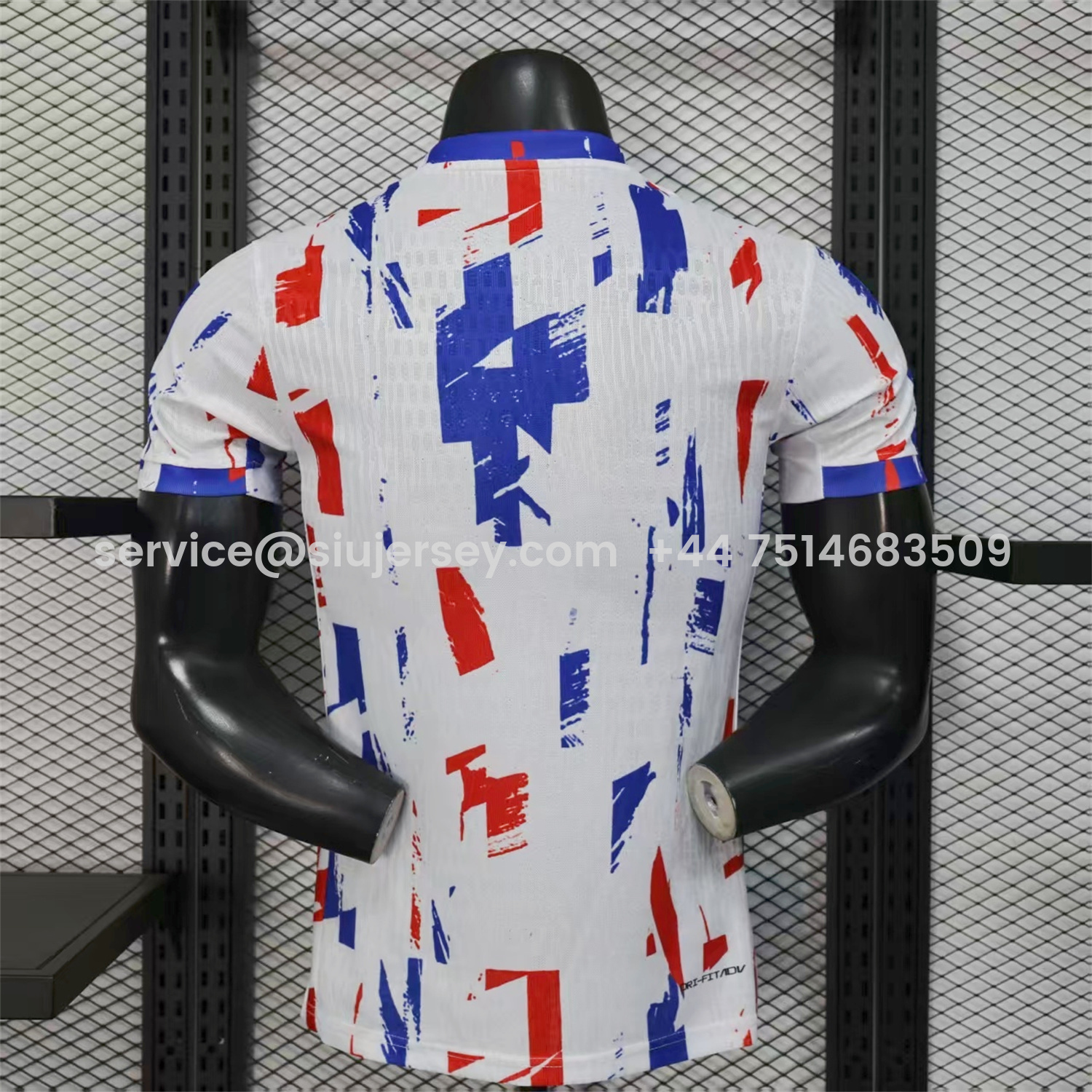 SIUjerseys-France 2026 White Red Blue Special Jersey - Player Version