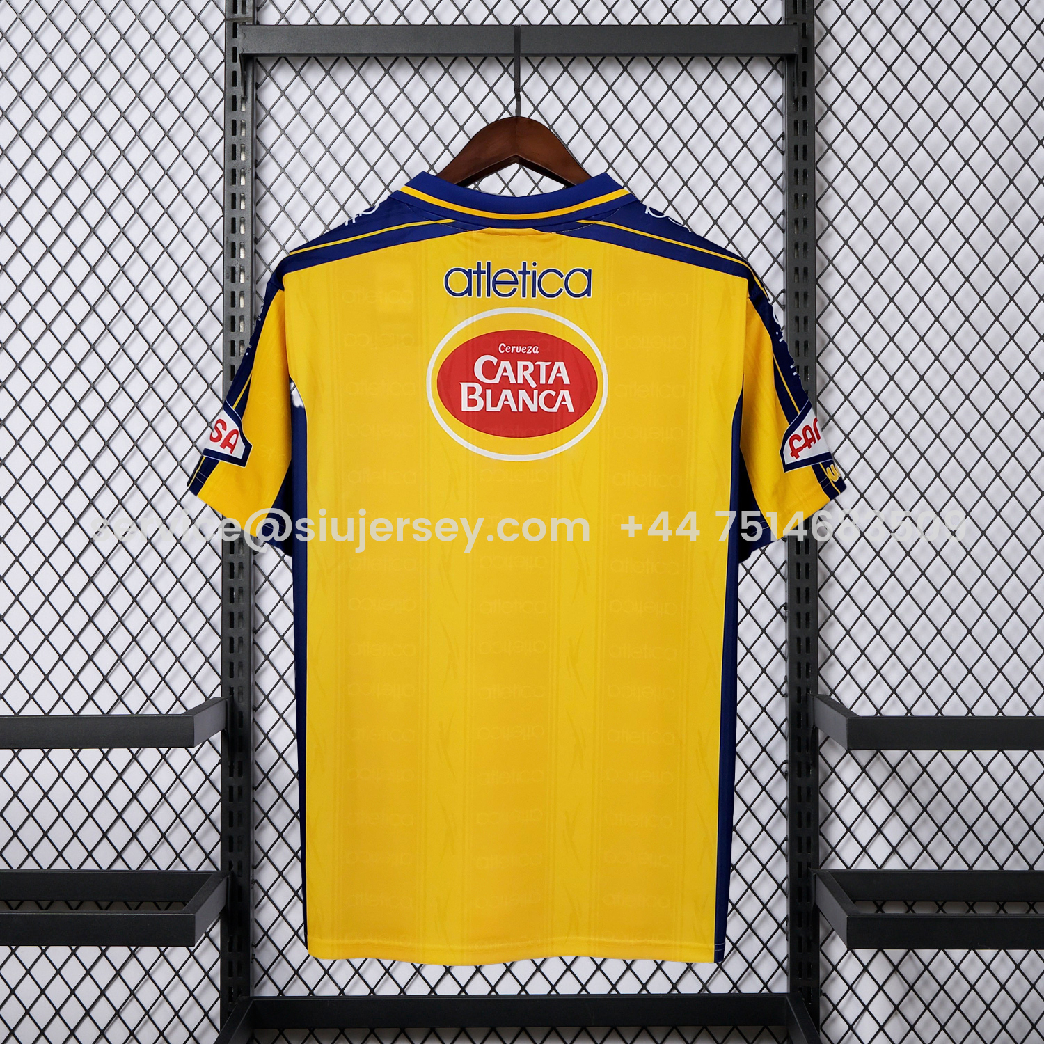 SIUjerseys-Retro Tigres UANL 1999-00 Home Jersey