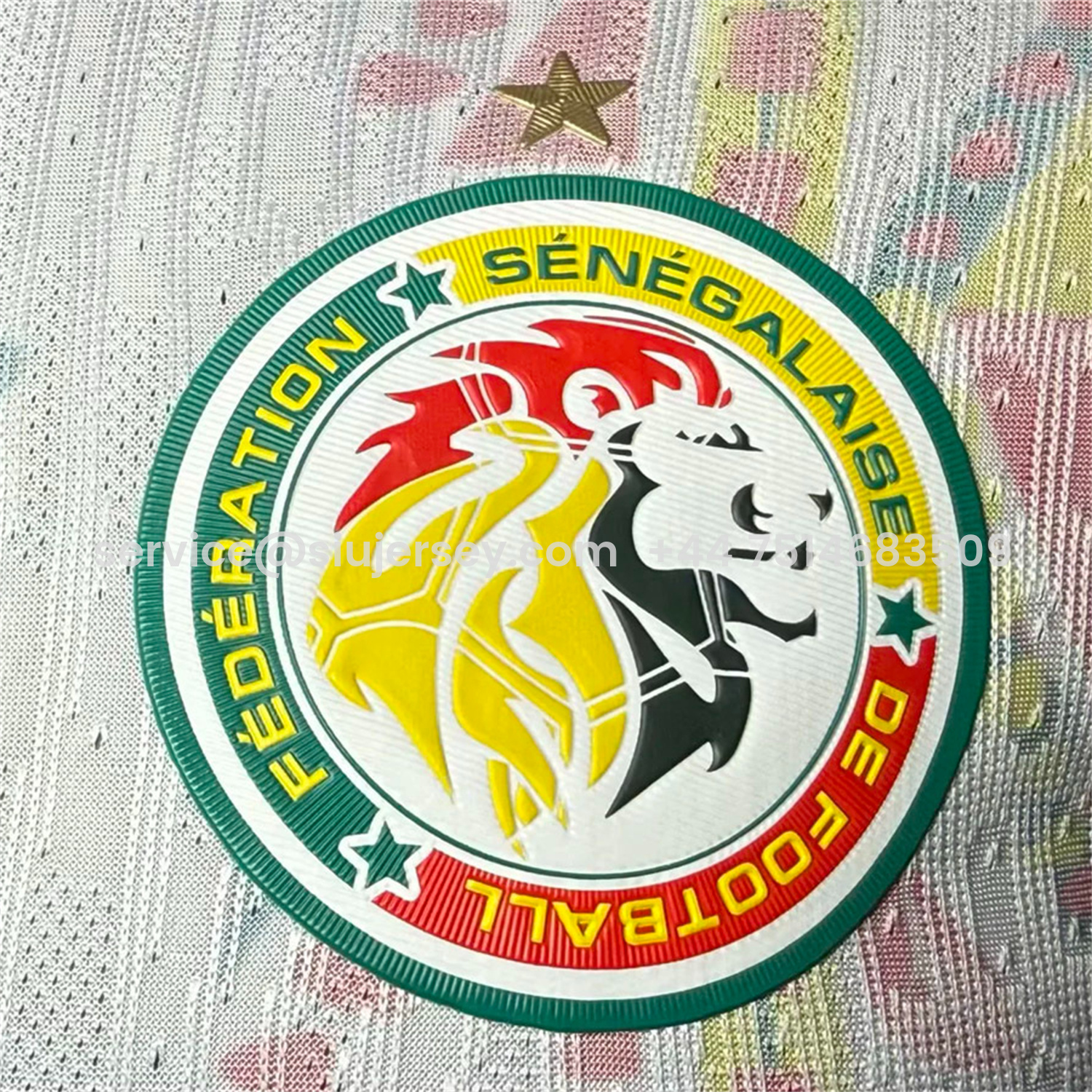 SIUjerseys-Senegal 25-26 Home White Jersey - Player Version