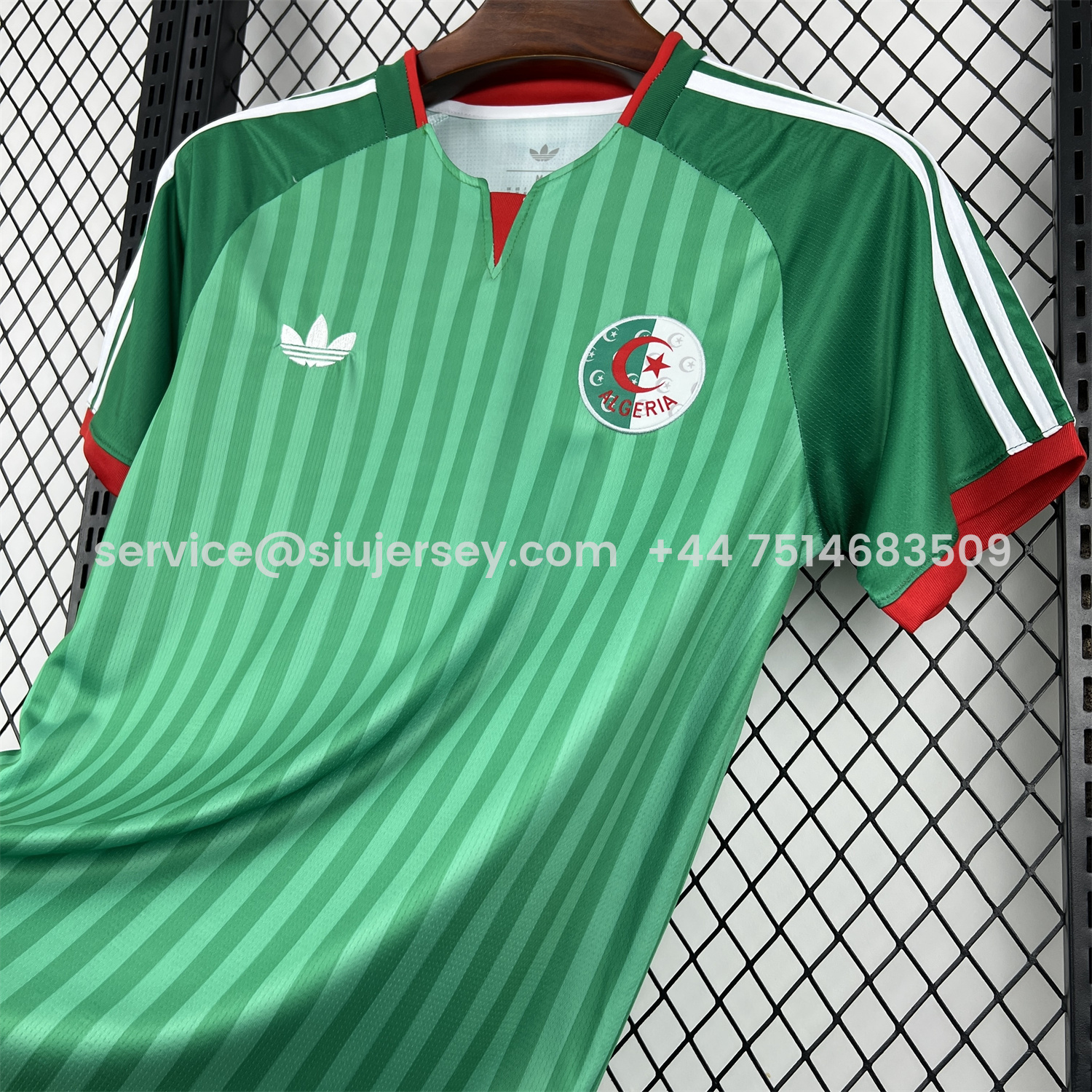 SIUjerseys-Algeria 2026 Away Green Jersey - Fans Version