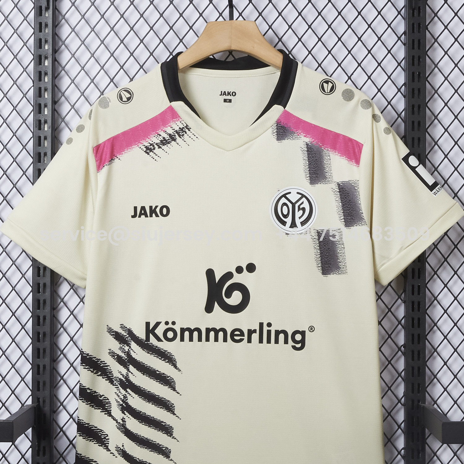 SIUjerseys-Mainz 25-26 Third White Jersey - Fans Version