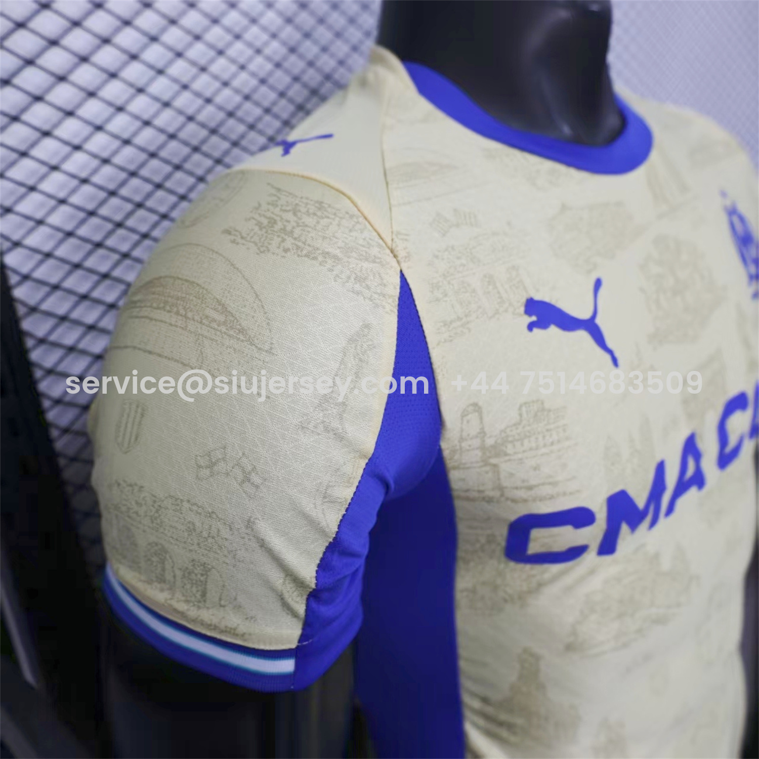 SIUjerseys-Marseille 25-26 Fourth Jersey -Player Version