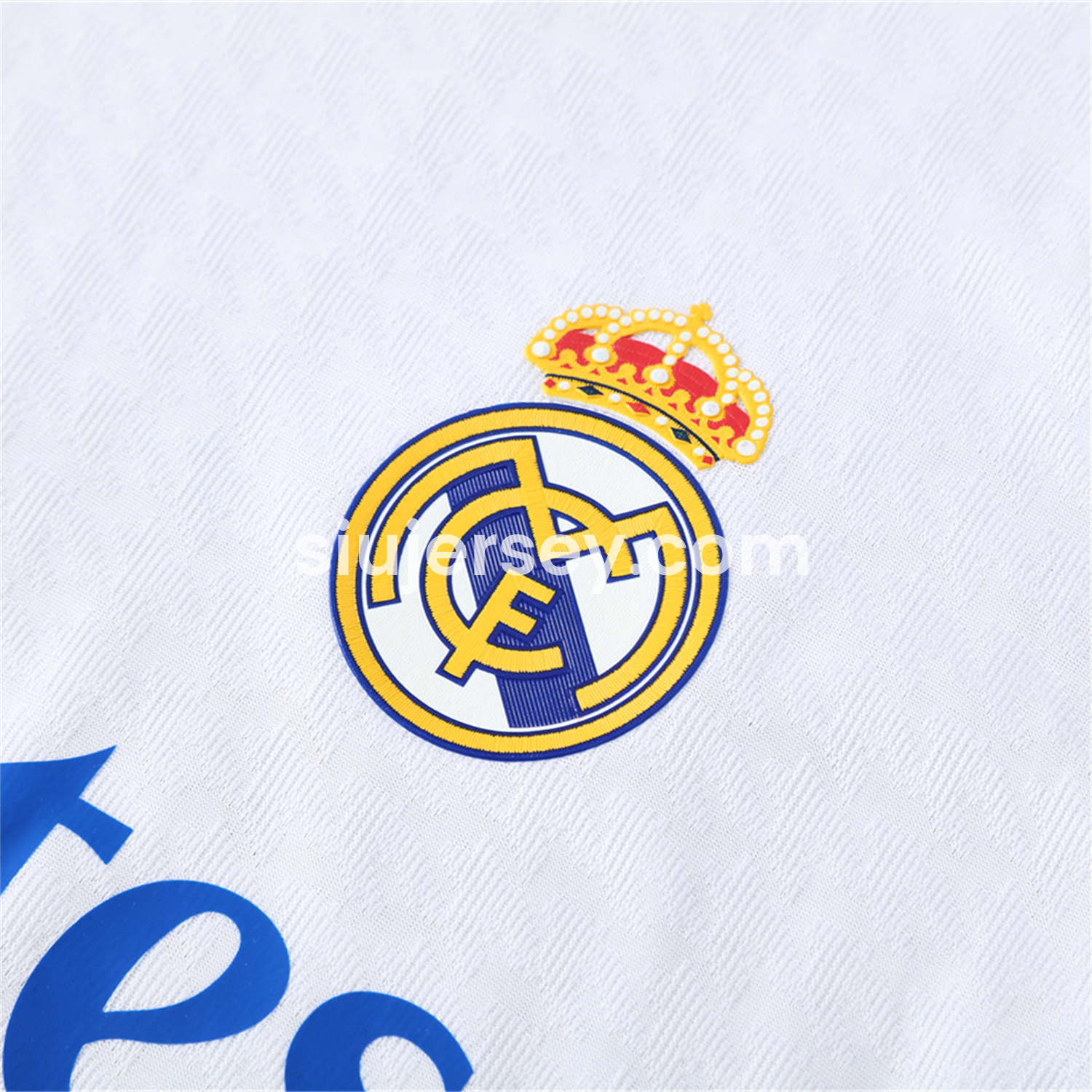 SIUjerseys-Real Madrid 25-26 Blue Edge Special Edition Jersey - Player Version