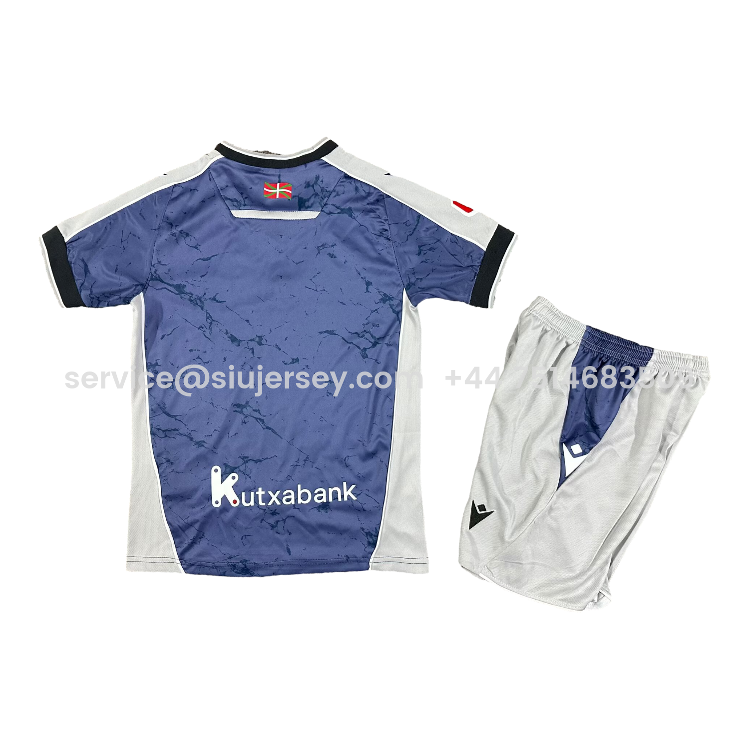 SIUjerseys-Real Sociedad 25-26 Away Kids Kit