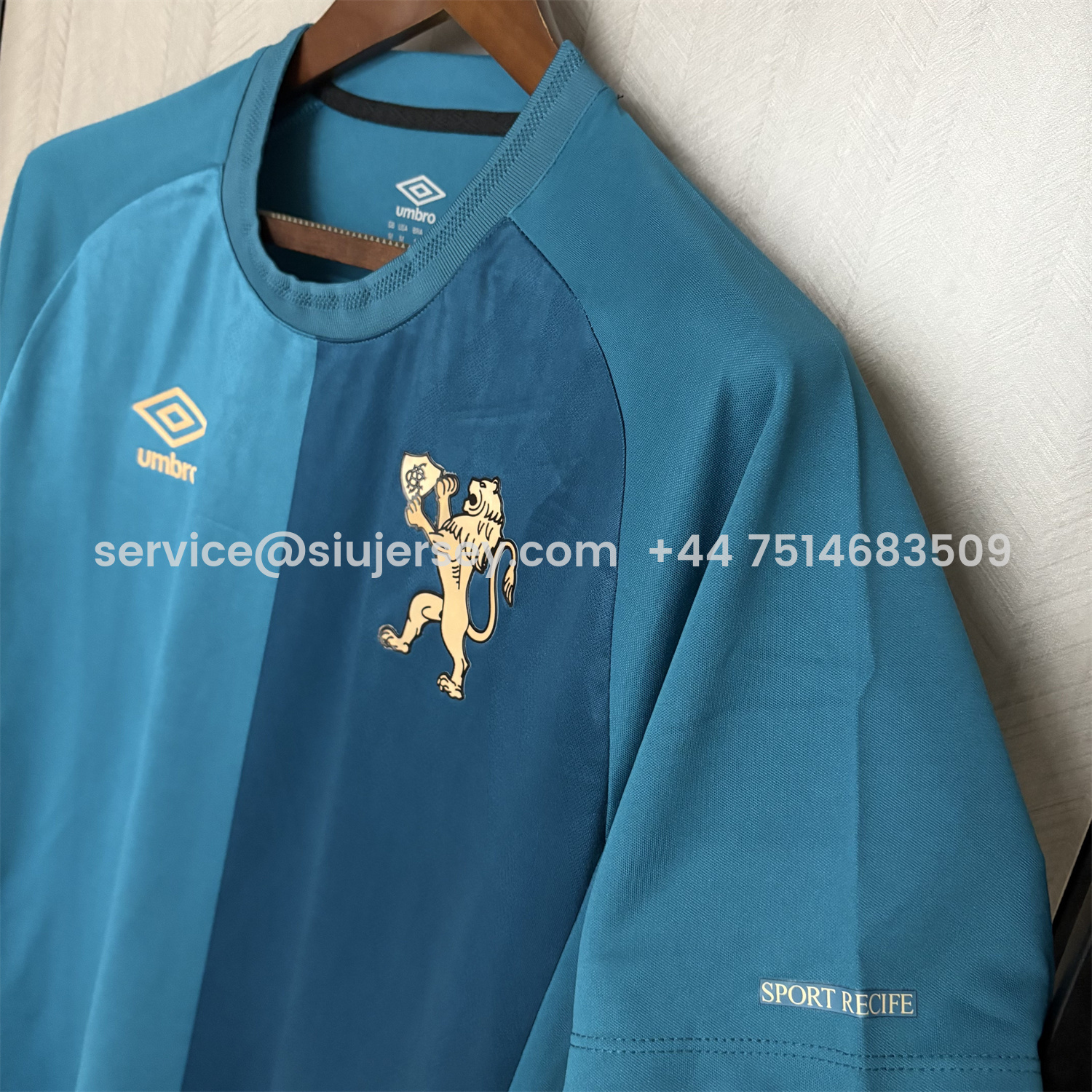 SIUjerseys-Sport Recife 25-26 Third Blue Unsponsored Jersey - Fans Version