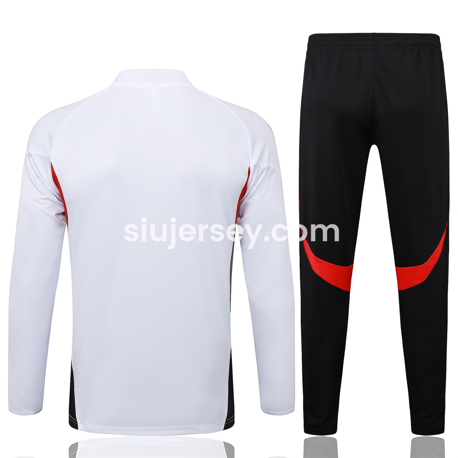SIUjerseys-Bayern Munich 25-26 Long Sleeve Training Set - Dark Red