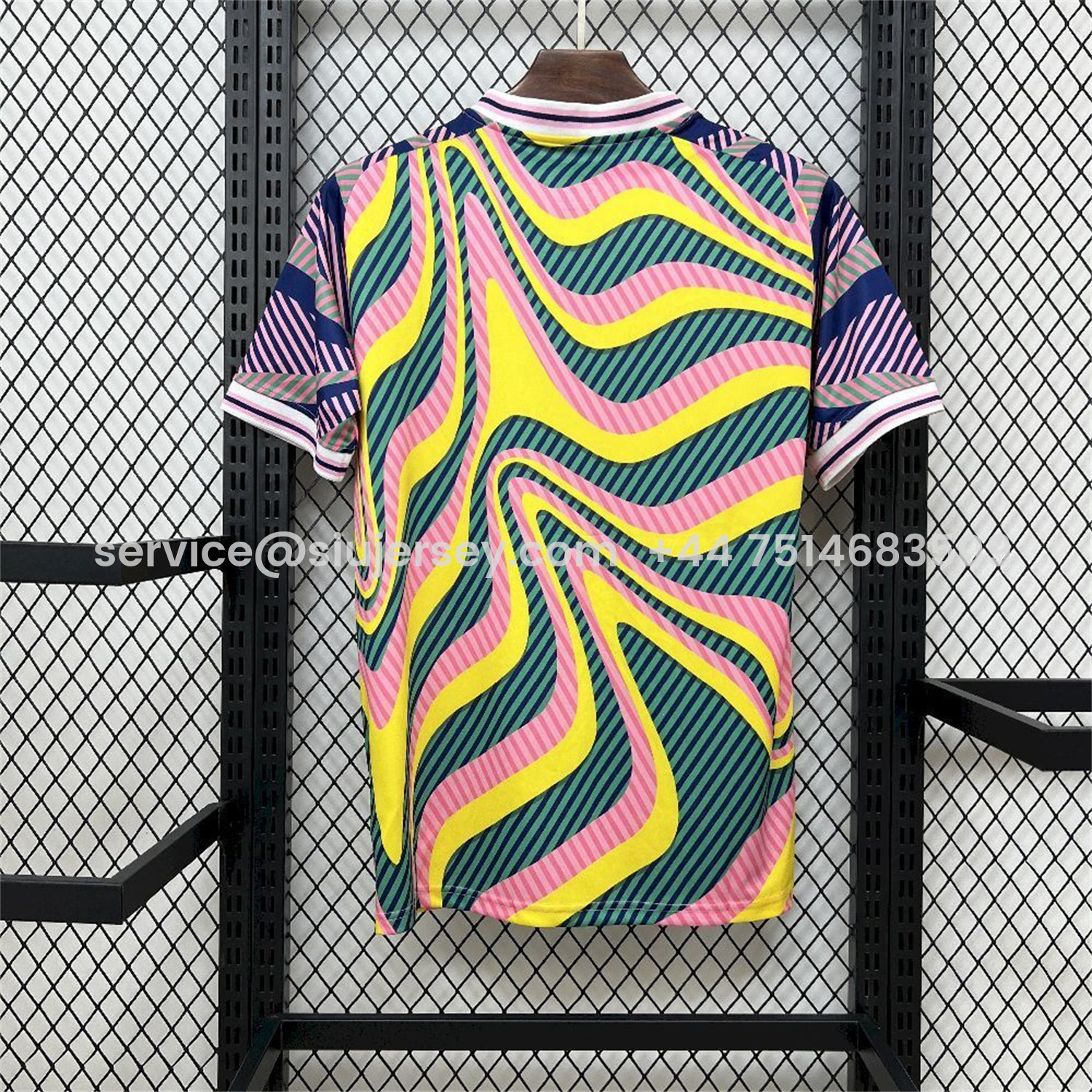 SIUjerseys-Real Madrid 25-26 Iridescent Colors Pre-Match Training Jersey - Fans Version