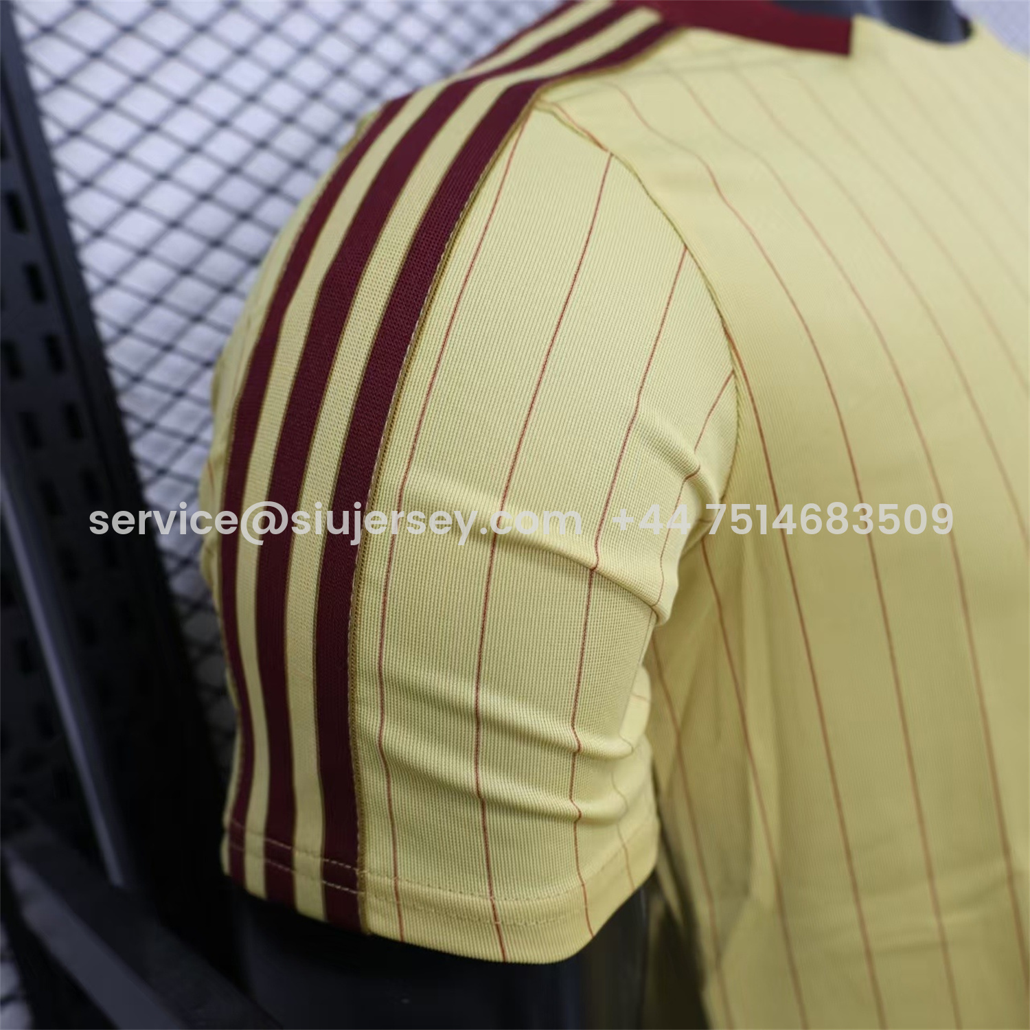 SIUjerseys-Arsenal 25-26 Trefoil Yellow Travel Jersey - Player Version