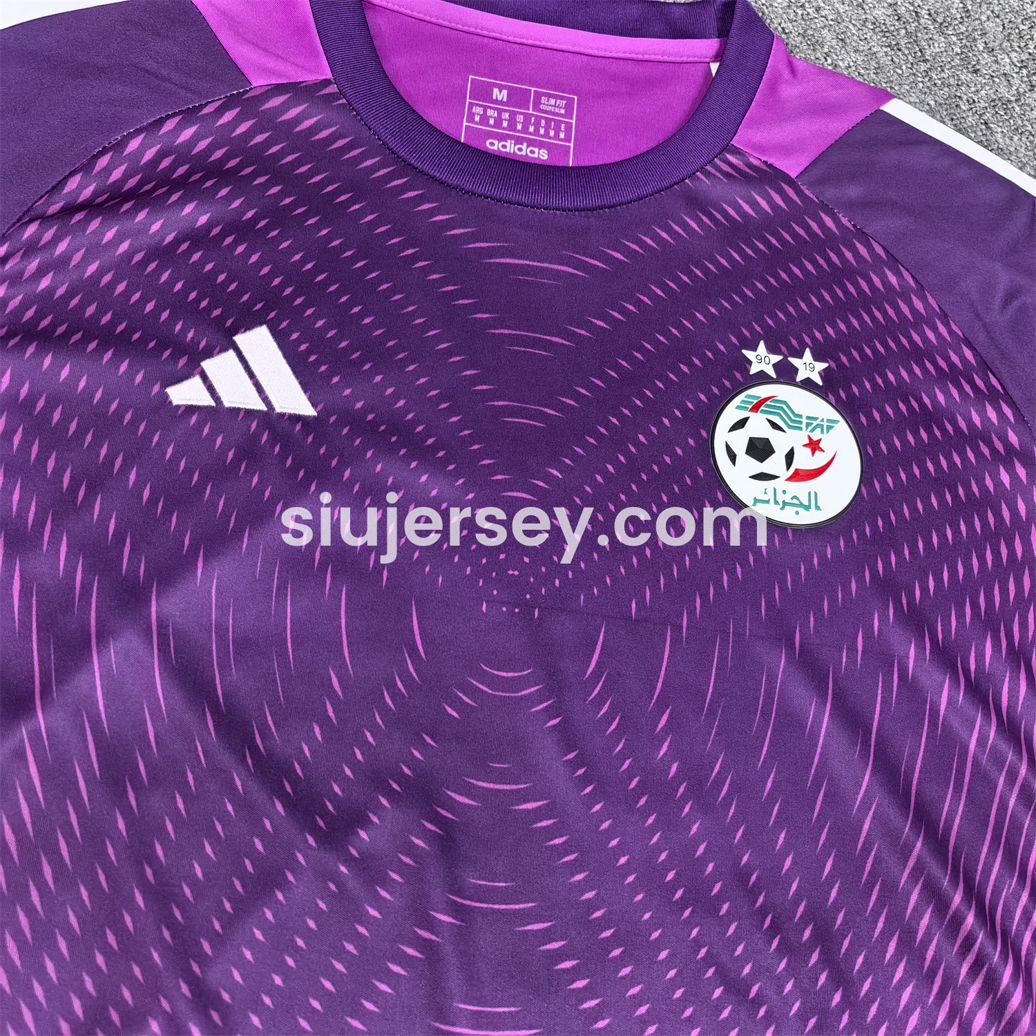 SIUjerseys-Algeria 25-26 Purple Goalkeeper Jersey - Fans Version