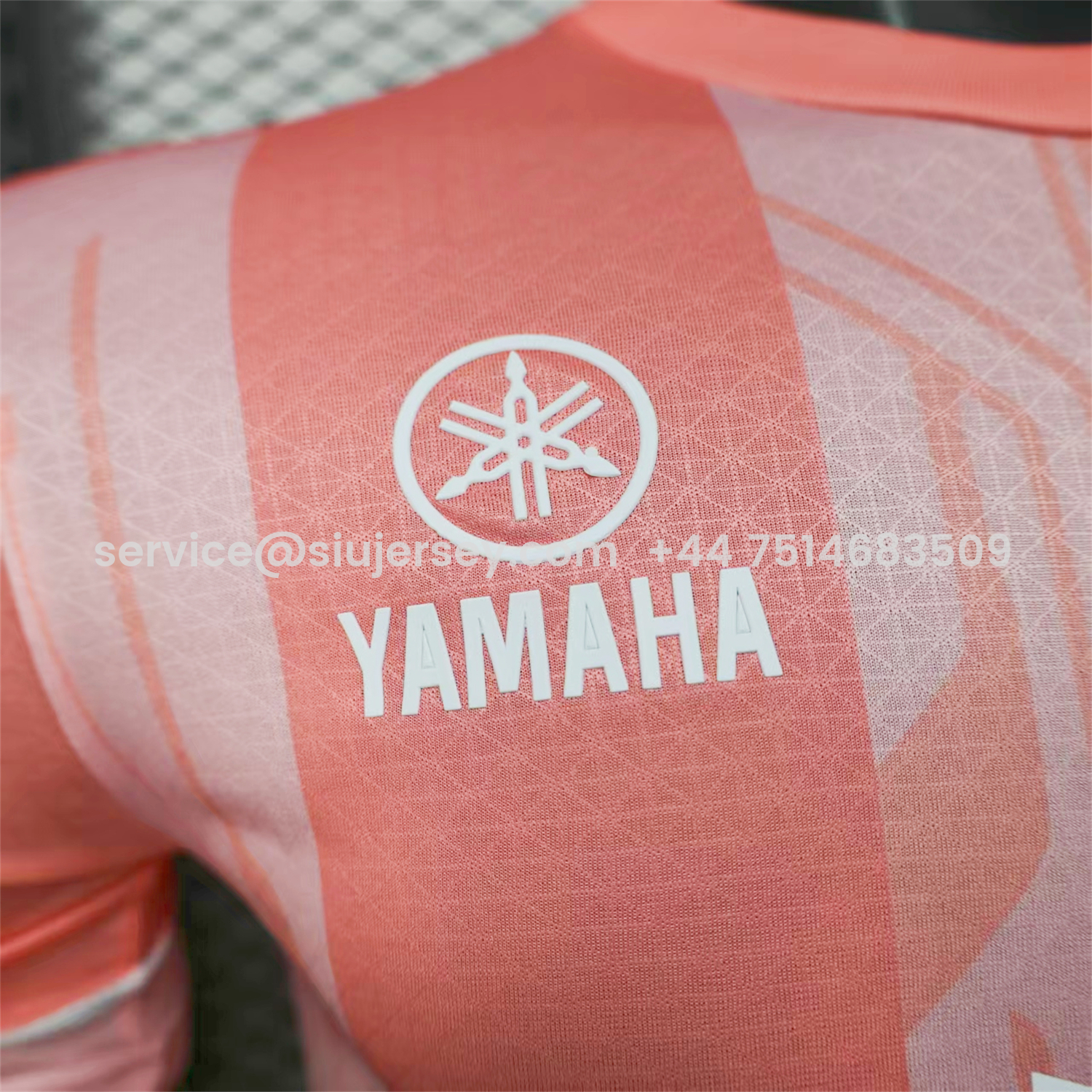 SIUjerseys-Marseille 25-26 Pink Stripes Special Jersey - Player Version