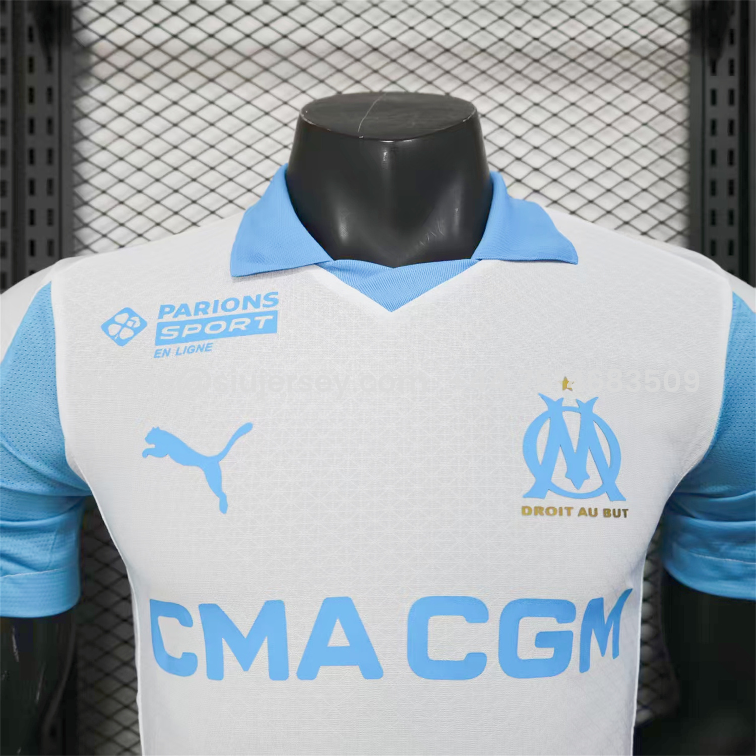 SIUjerseys-Marseille 25-26 Home Jersey - Player Version