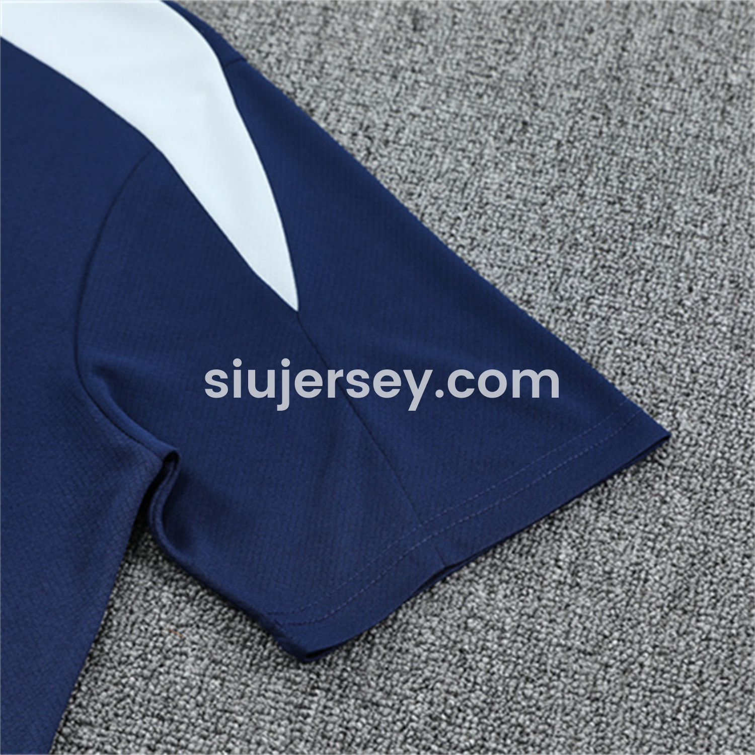 SIUjerseys-Inter Milan 25-26 Short-Sleeve Training Set - Deep Blue Top & Deep Blue shorts