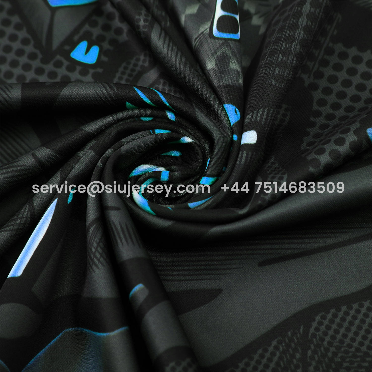 SIUjerseys-Napoli 25-26 Vest Training Set - Black Mecha Vest & Black Shorts