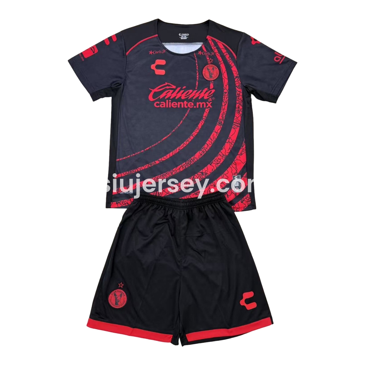 SIUjerseys-Club Tijuana 24-25 Home Men's Adult Jersey Set - Fans Version