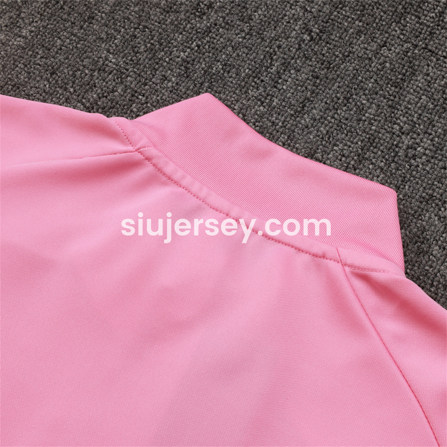 SIUjerseys-Kids INT M.A.M 25-26 Kids Jacket Training Tracksuit - Pink Top and Black Pants
