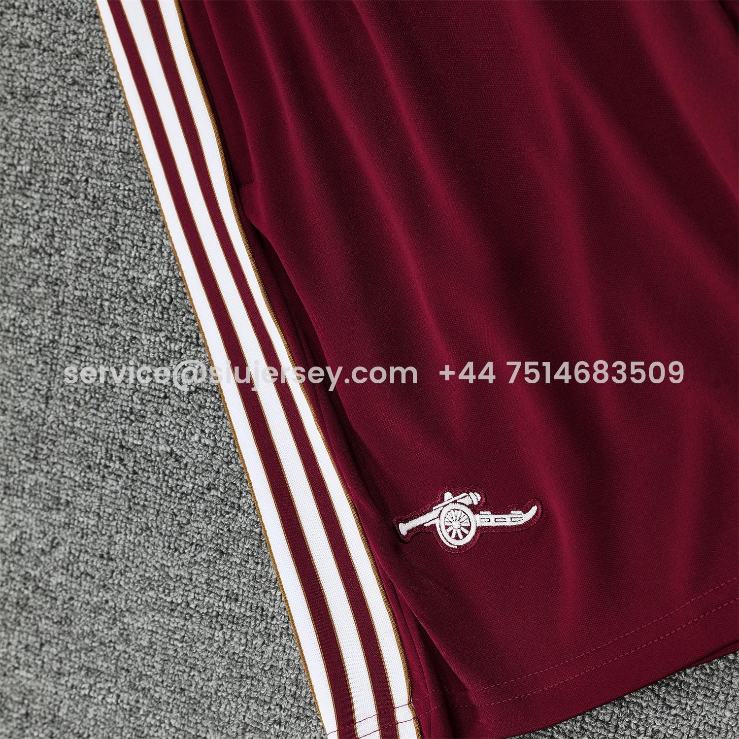 SIUjerseys-Arsenal 25-26 Short-Sleeve Training Set- Red Top & Red Shorts