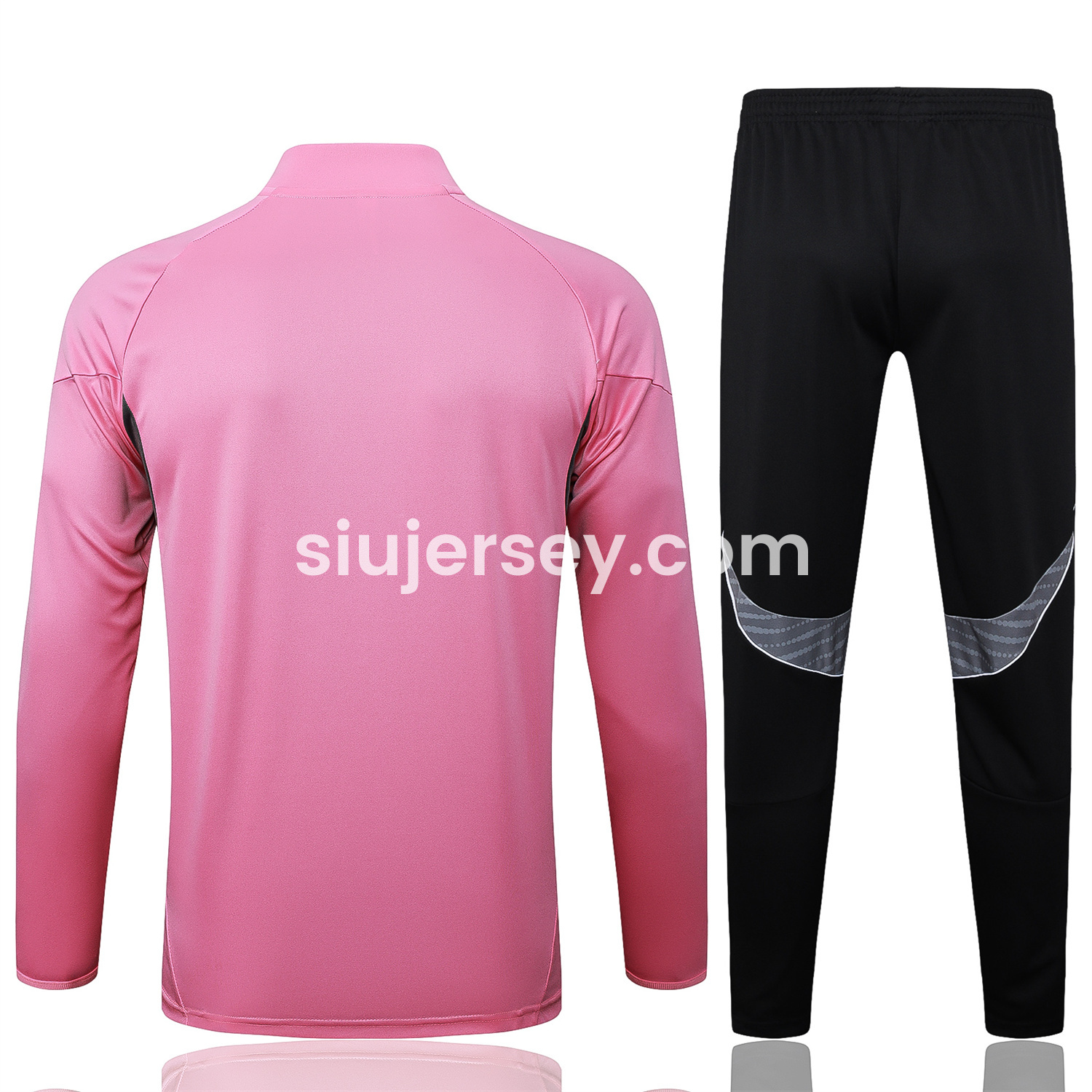 SIUjerseys-INT M.A.M 25-26 Long Sleeves Training Set - Pink Top & Black Pants