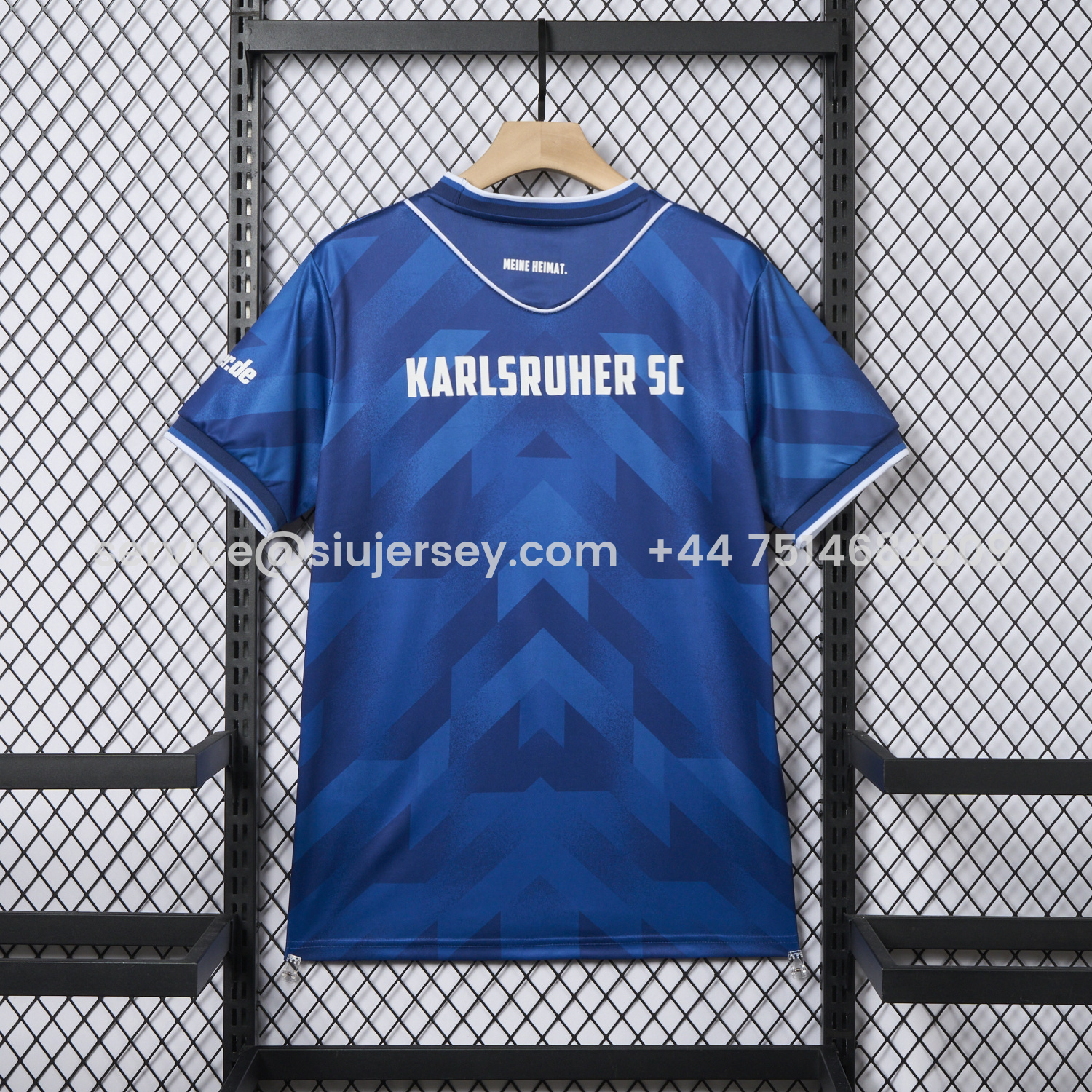 SIUjerseys-Karlsruher SC 25-26 Home Jersey - Fans Version