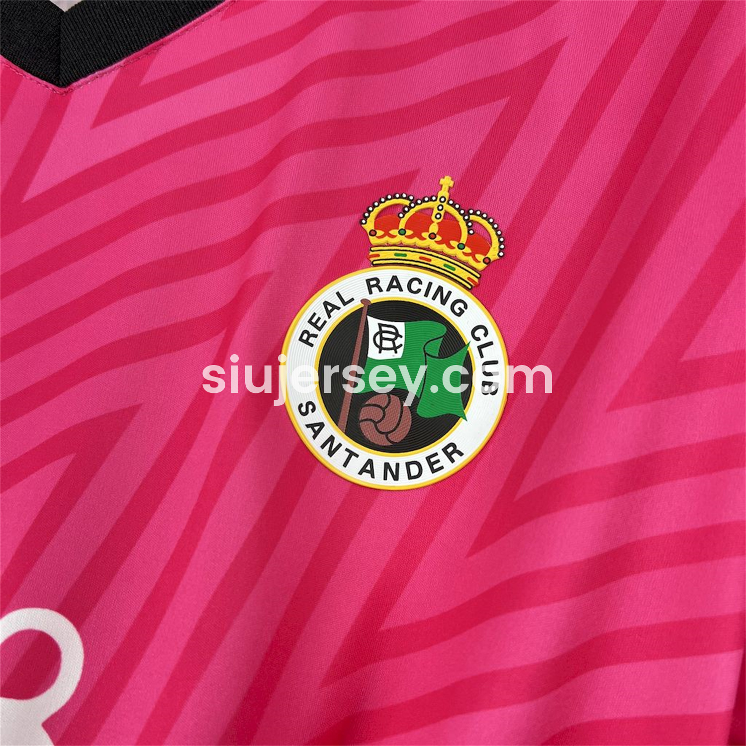 SIUjerseys-Racing de Santander 24-25 Pink Goalkeeper Jersey - Fans Version