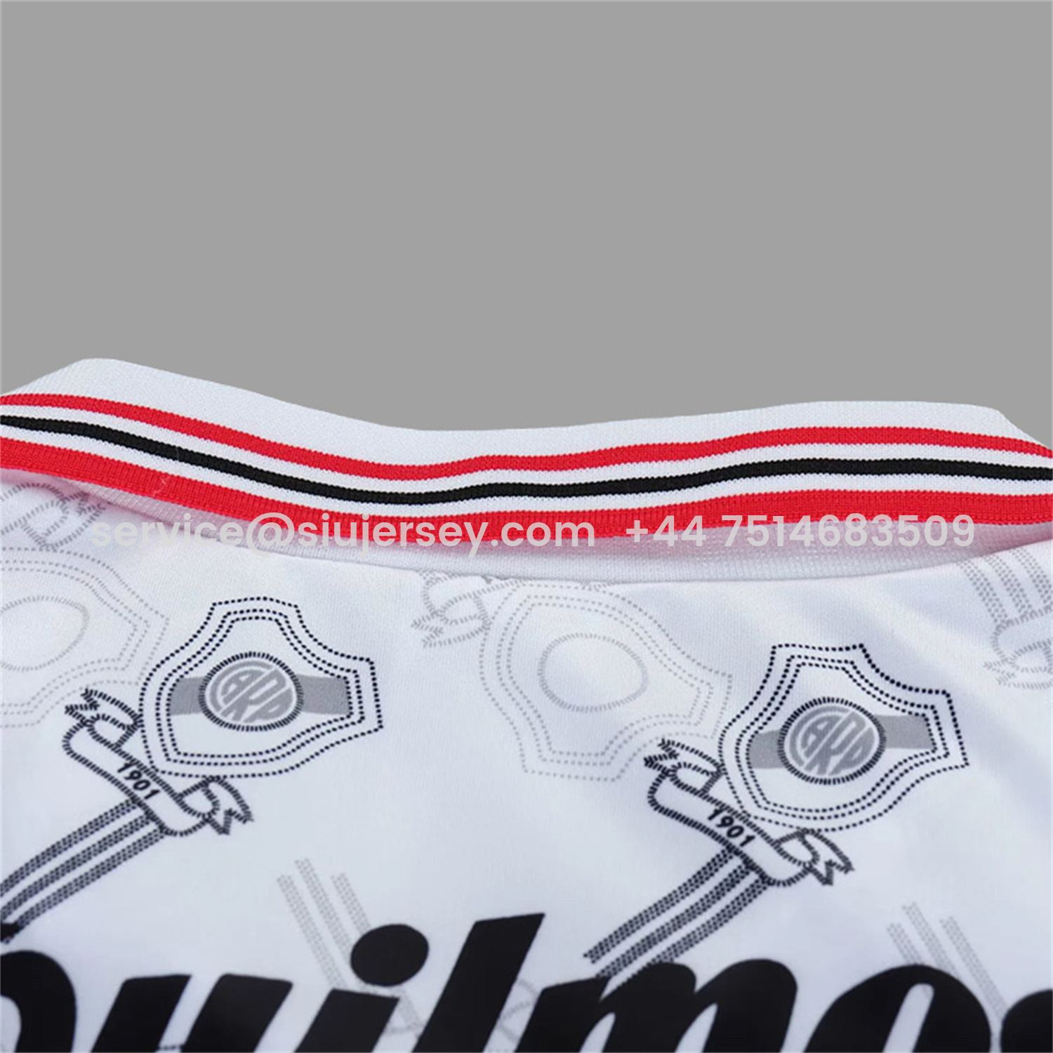 SIUjerseys-Retro River Plate 1996-97 Home Kids Kit