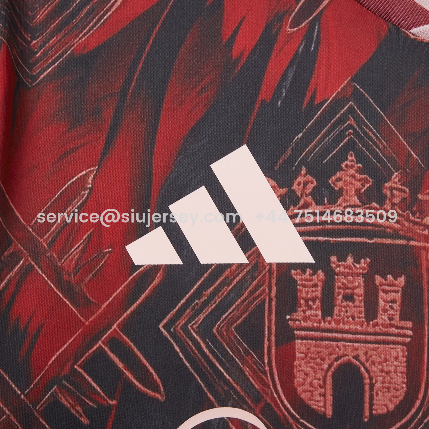 SIUjerseys-Frankfurt 25-26 Red Special Jersey - Fans Version