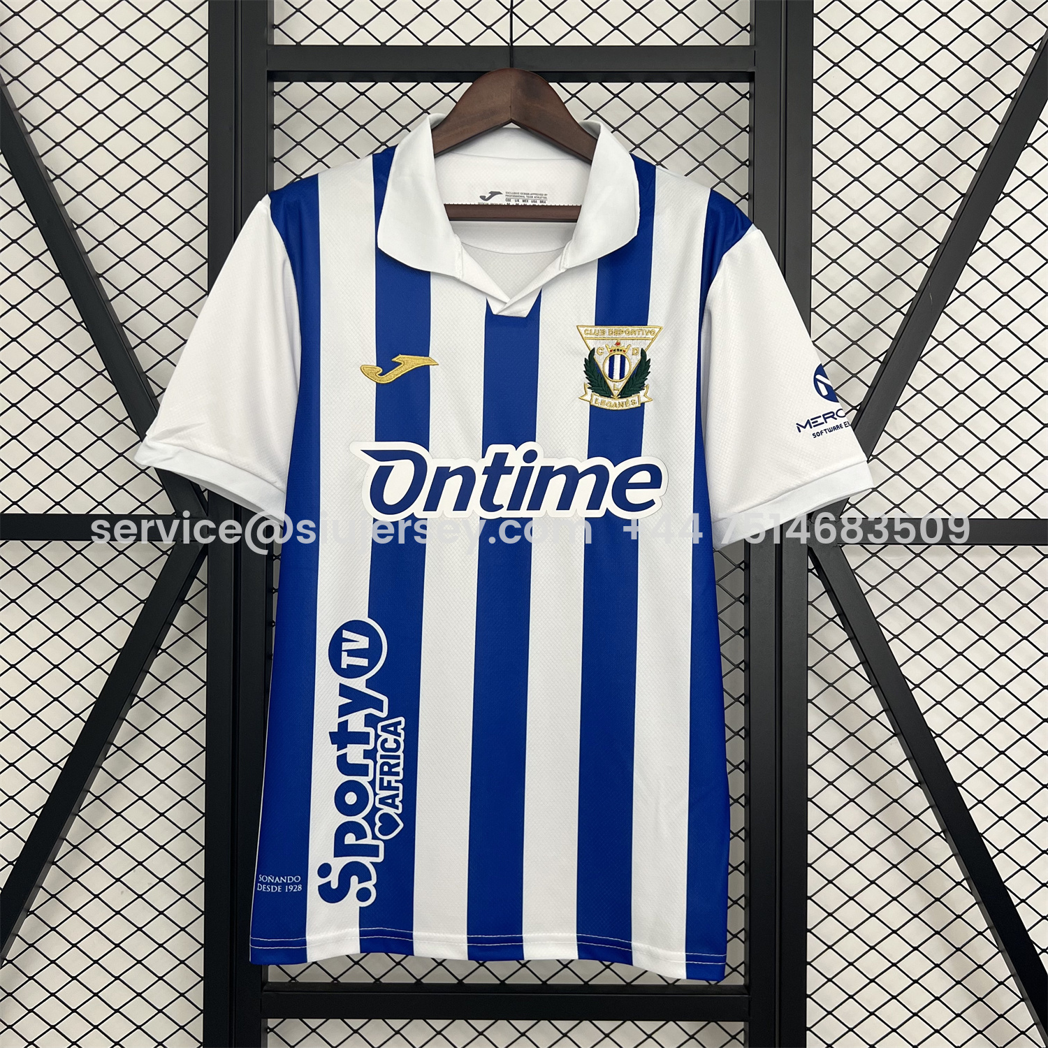 SIUjerseys-CD Leganés 25-26 Home Jersey With All Sponsors - Fans Version