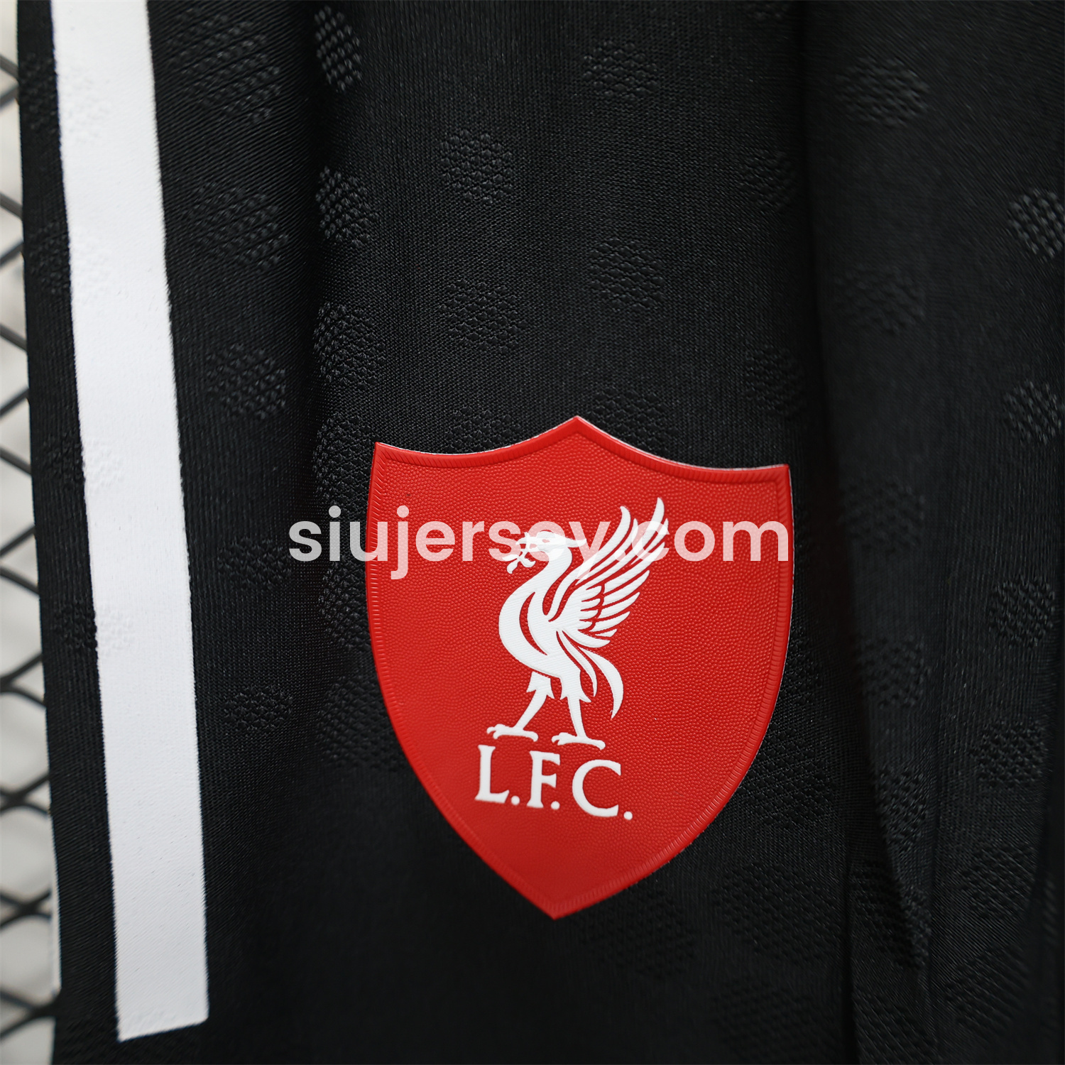 SIUjerseys-Liver.pool 25-26 Black Shorts - Player Version