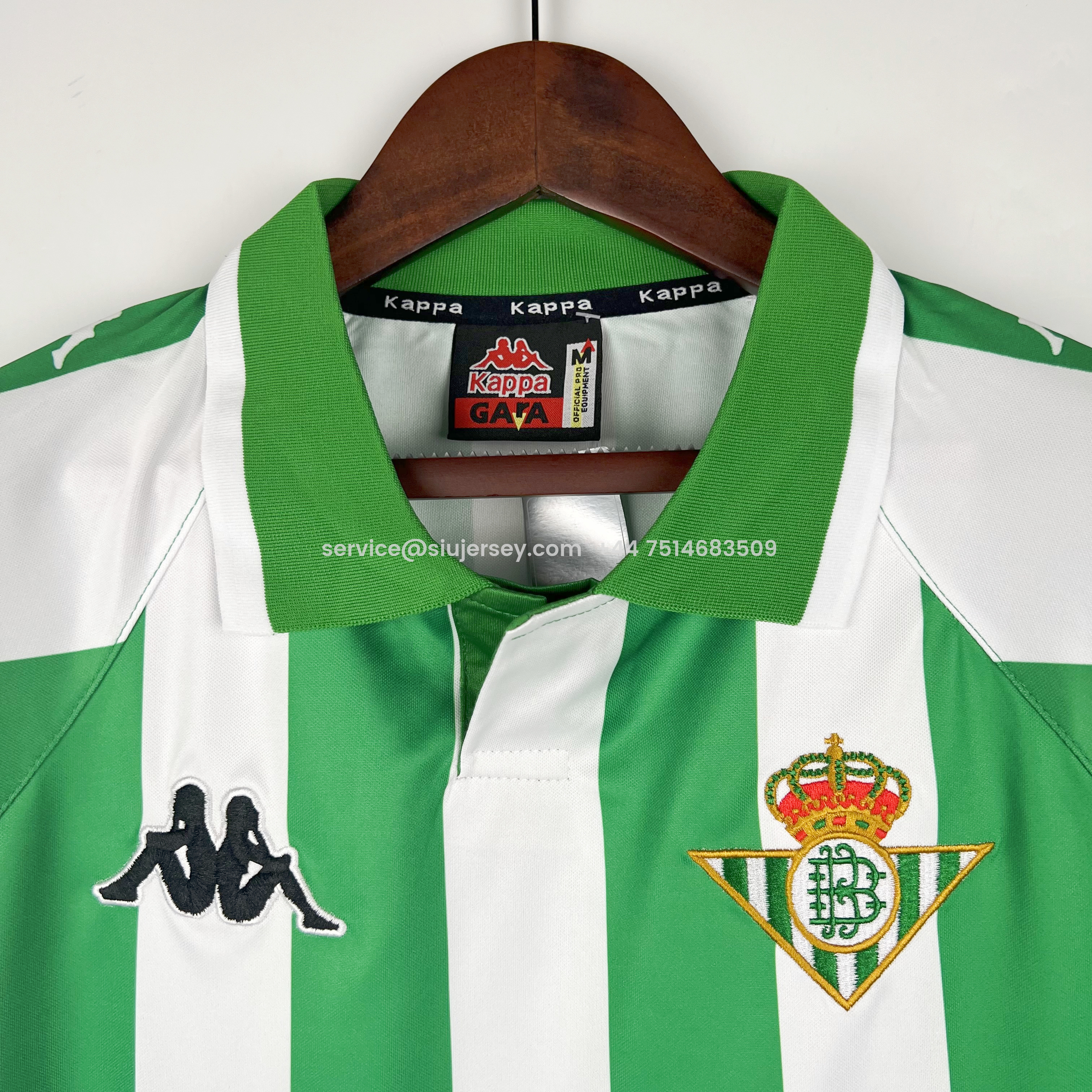 SIUjerseys-Retro Real Betis 2000-01 Home Stadium Jersey