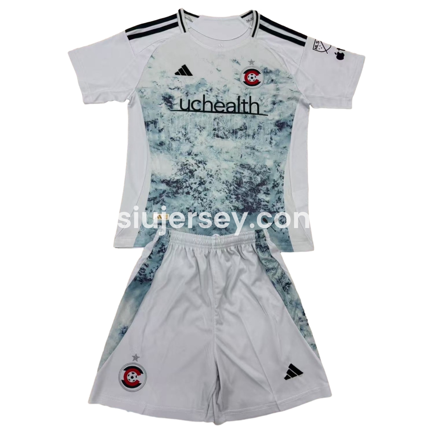 SIUjerseys-Colorado Rapids 25-26 Away Kids Kit