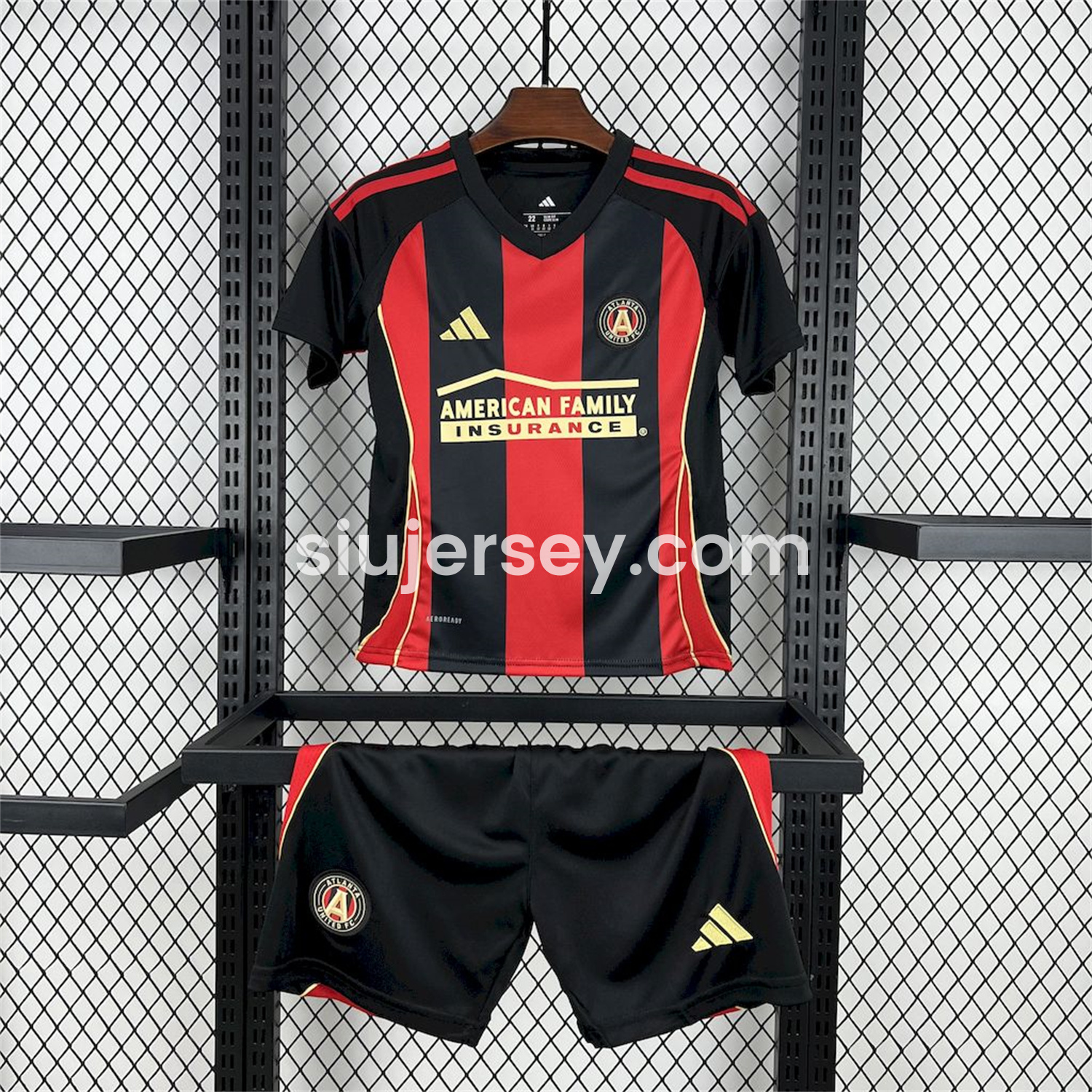 SIUjerseys-Atlanta United 25-26 Home Kids Kit