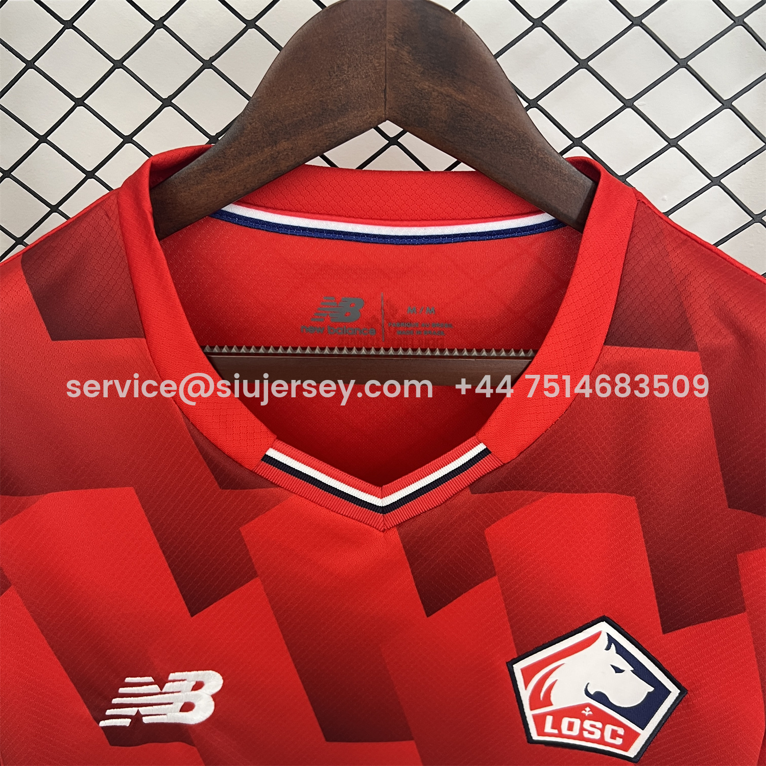 SIUjerseys-Lille 25-26 Home Jersey - Fans Version