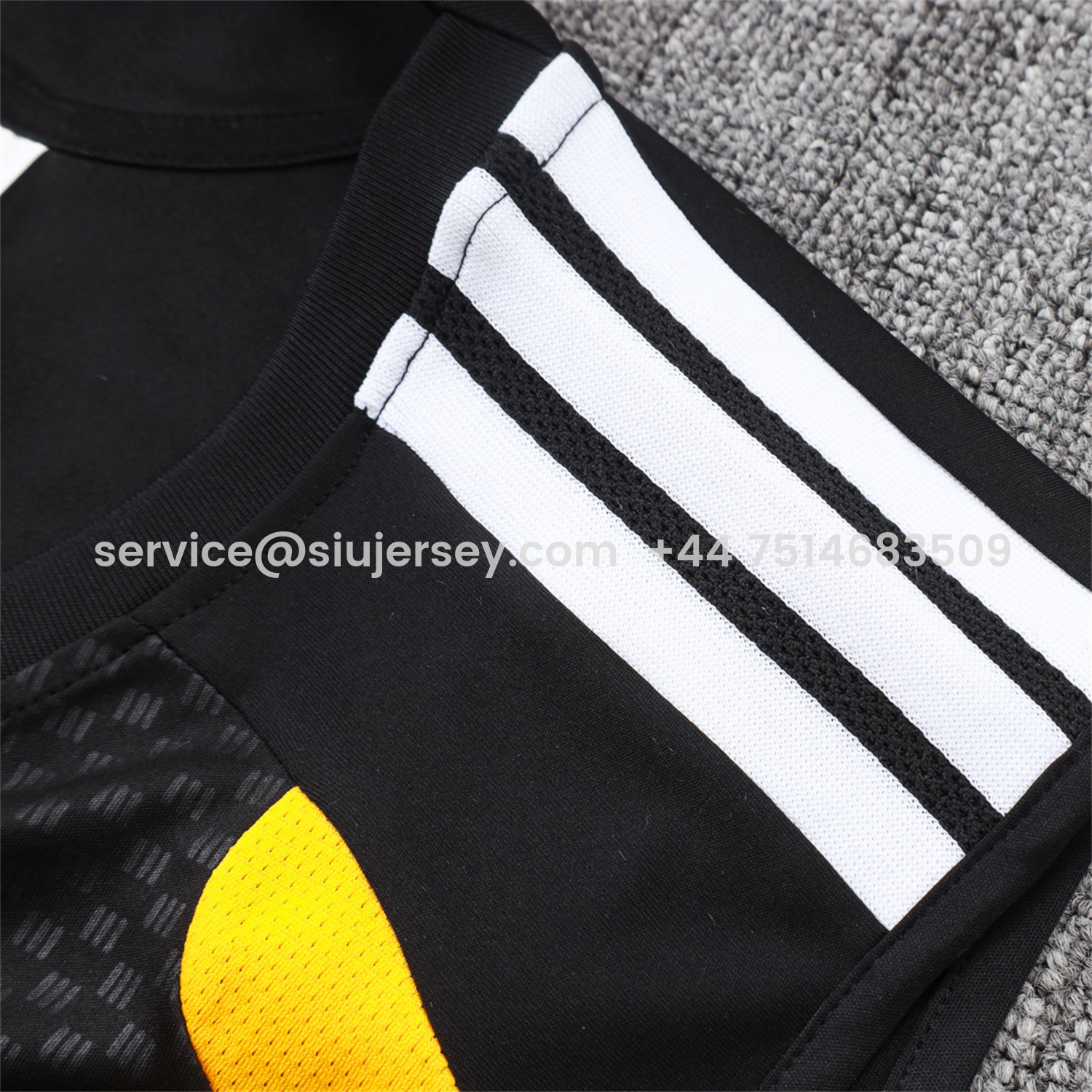 SIUjerseys-Germany 2026 Vest Training Set - Black Vest and Black Shorts
