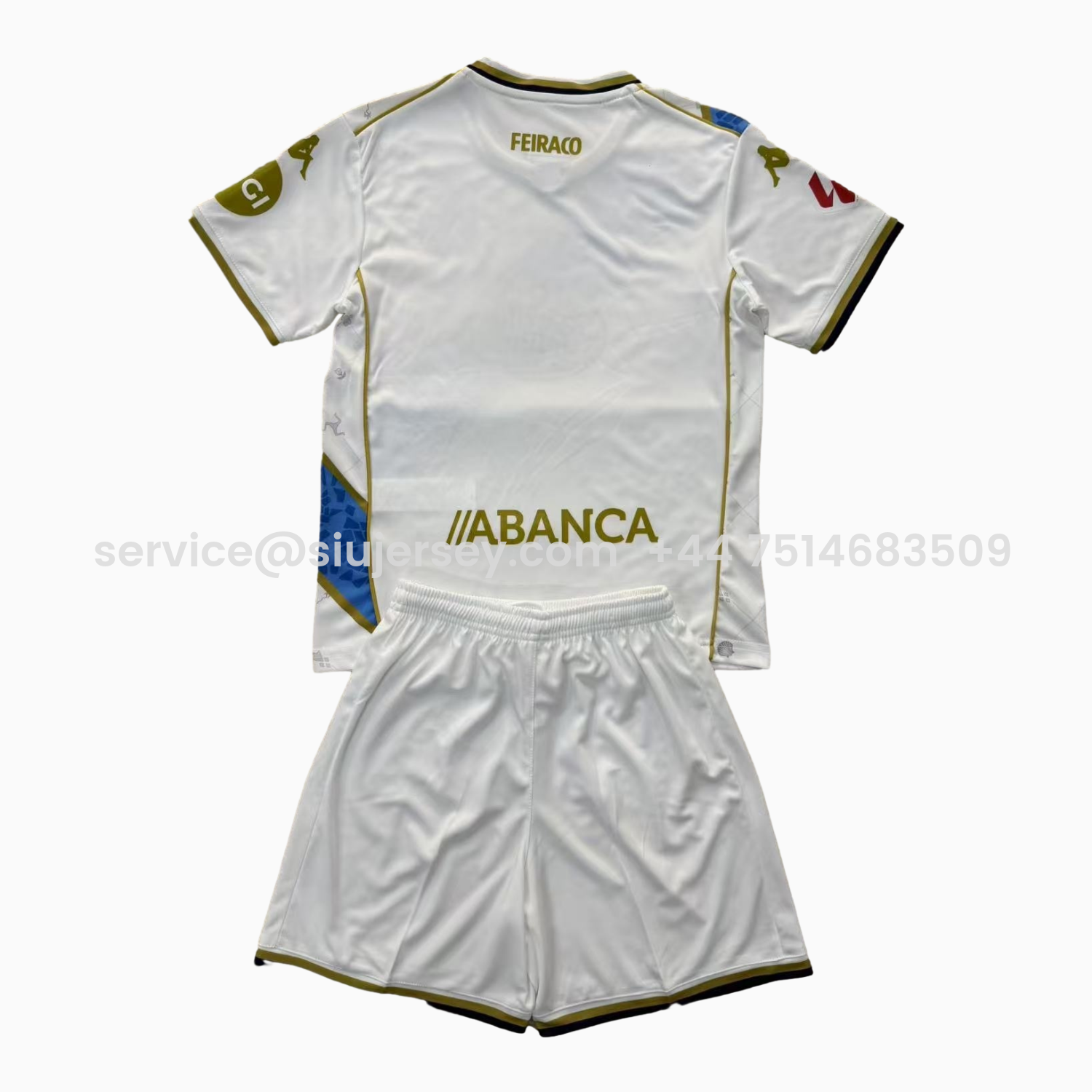 SIUjerseys-Deportivo de La Coruña 25-26 Away Men's Adult Jersey Set - Fans Version