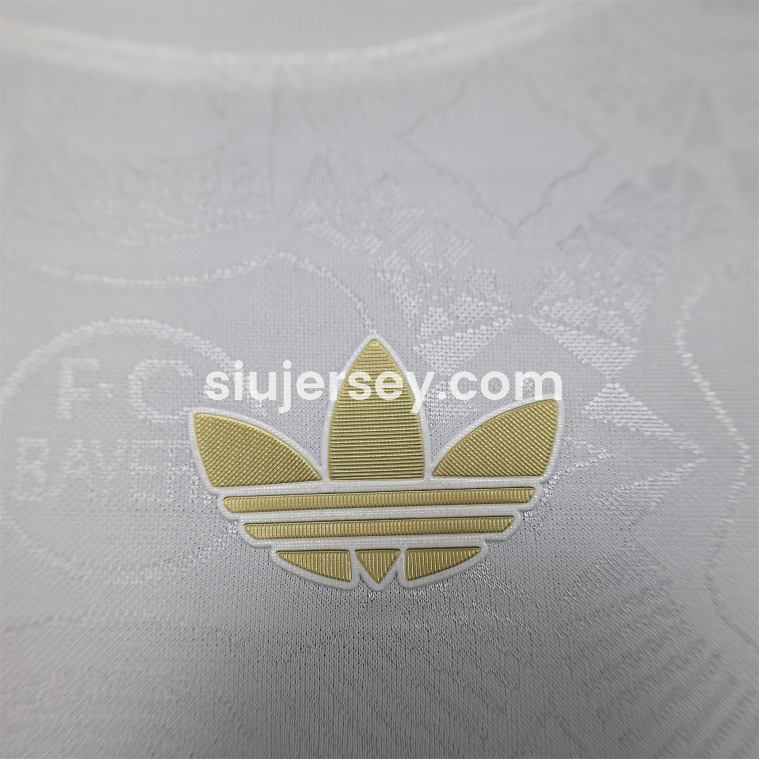 SIUjerseys-Bayern Munich 2025 White 125th Anniversary Jersey - with 125th Patch on Back - Player Version