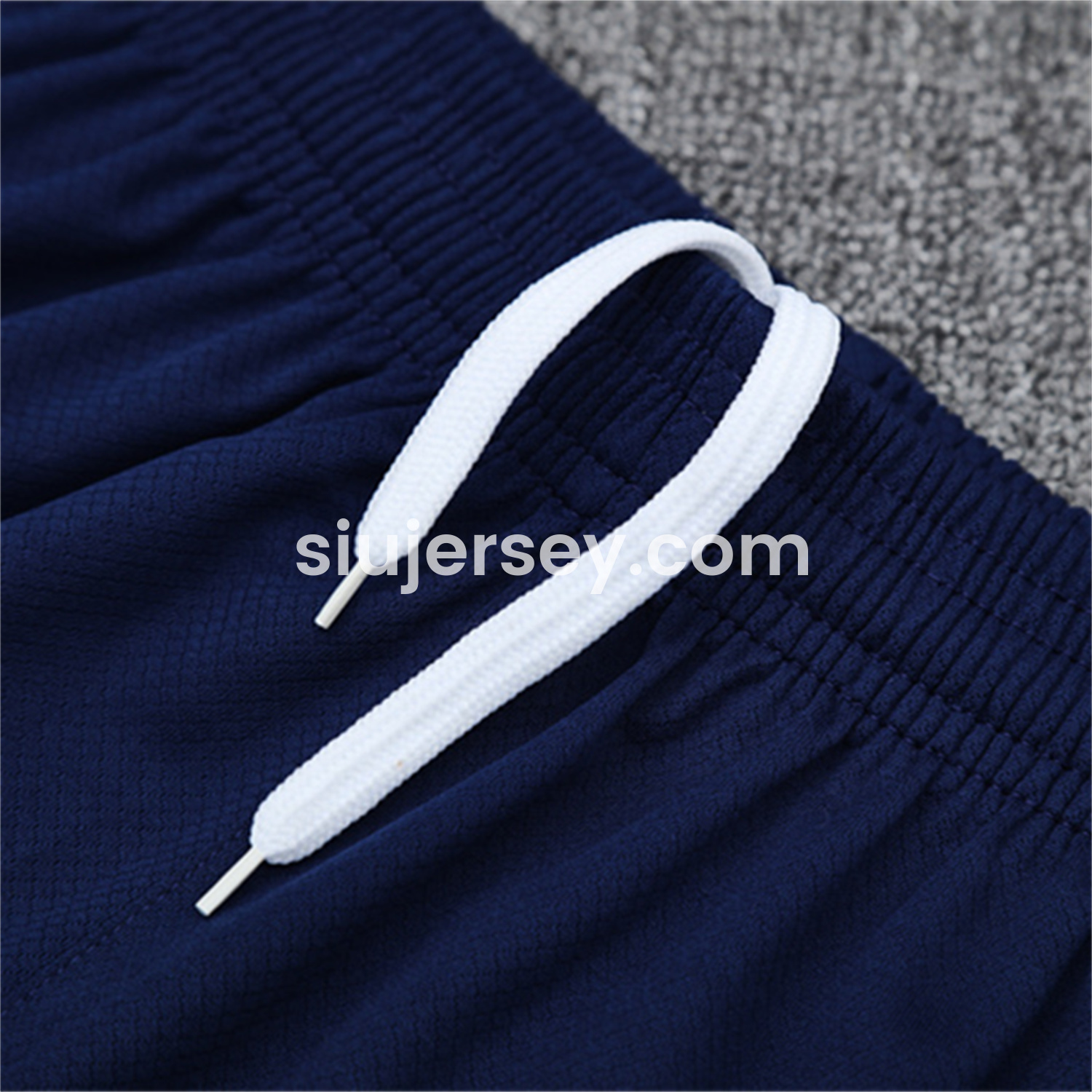 SIUjerseys-Atletico Madrid 25-26 Kids Short-Sleeve Training Set - Purple Top & Royal Blue shorts