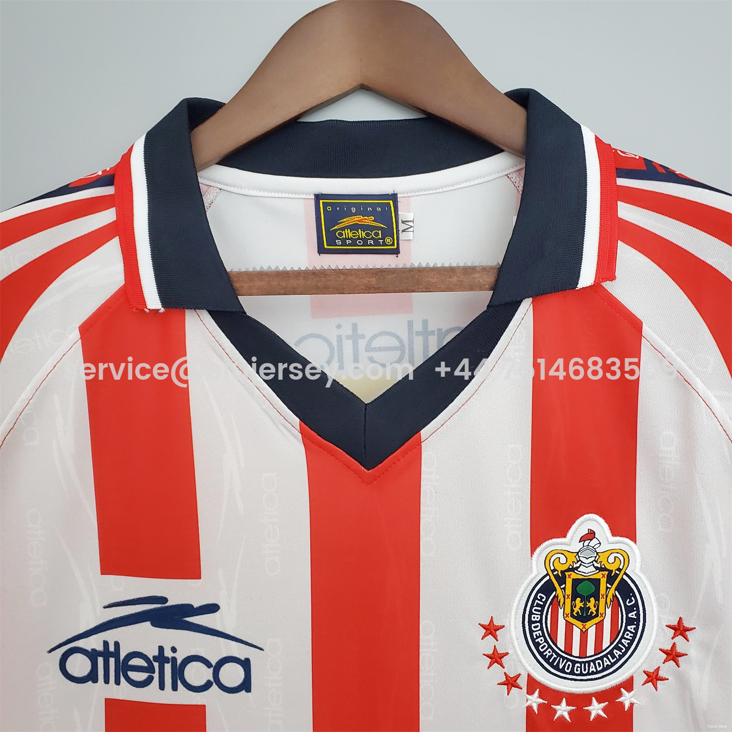 SIUjerseys-Retro Chivas de Guadalajara 1998-99 Home Jersey